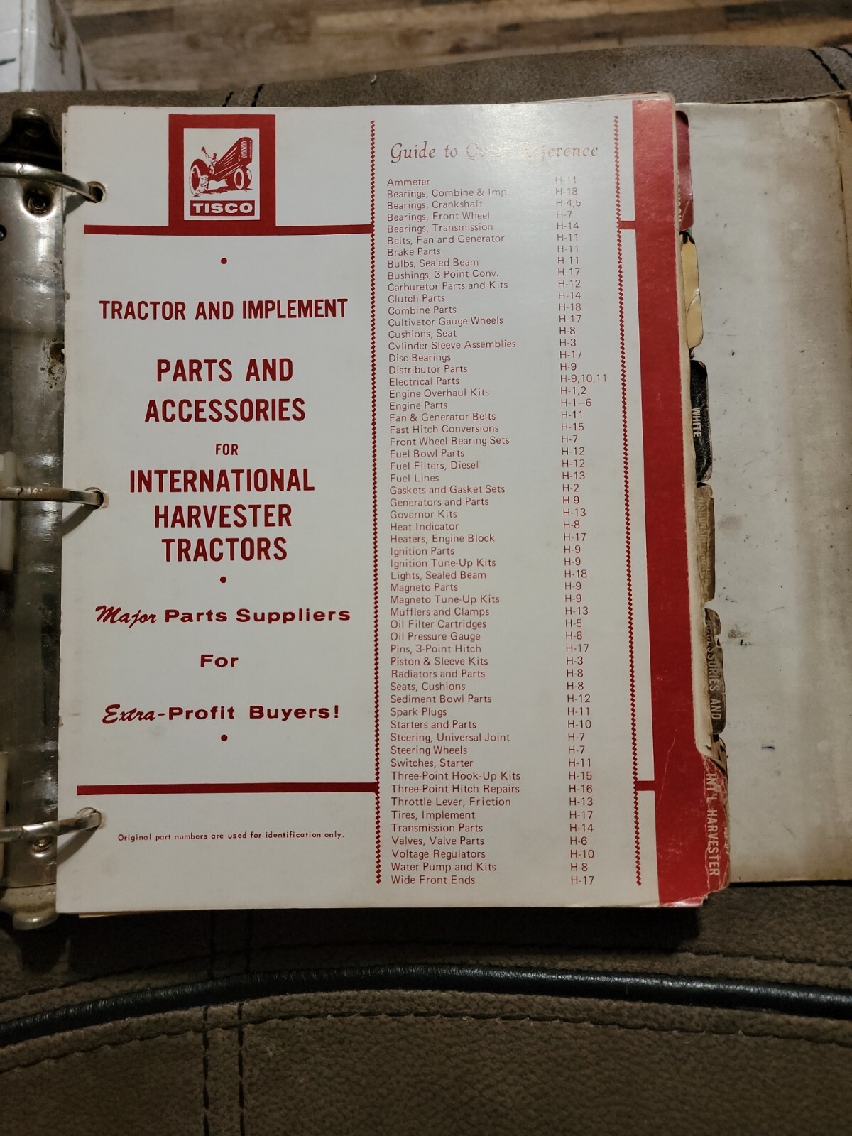 VINTAGE TRACTOR IMPLEMENT SUPPLY CO. 1970S