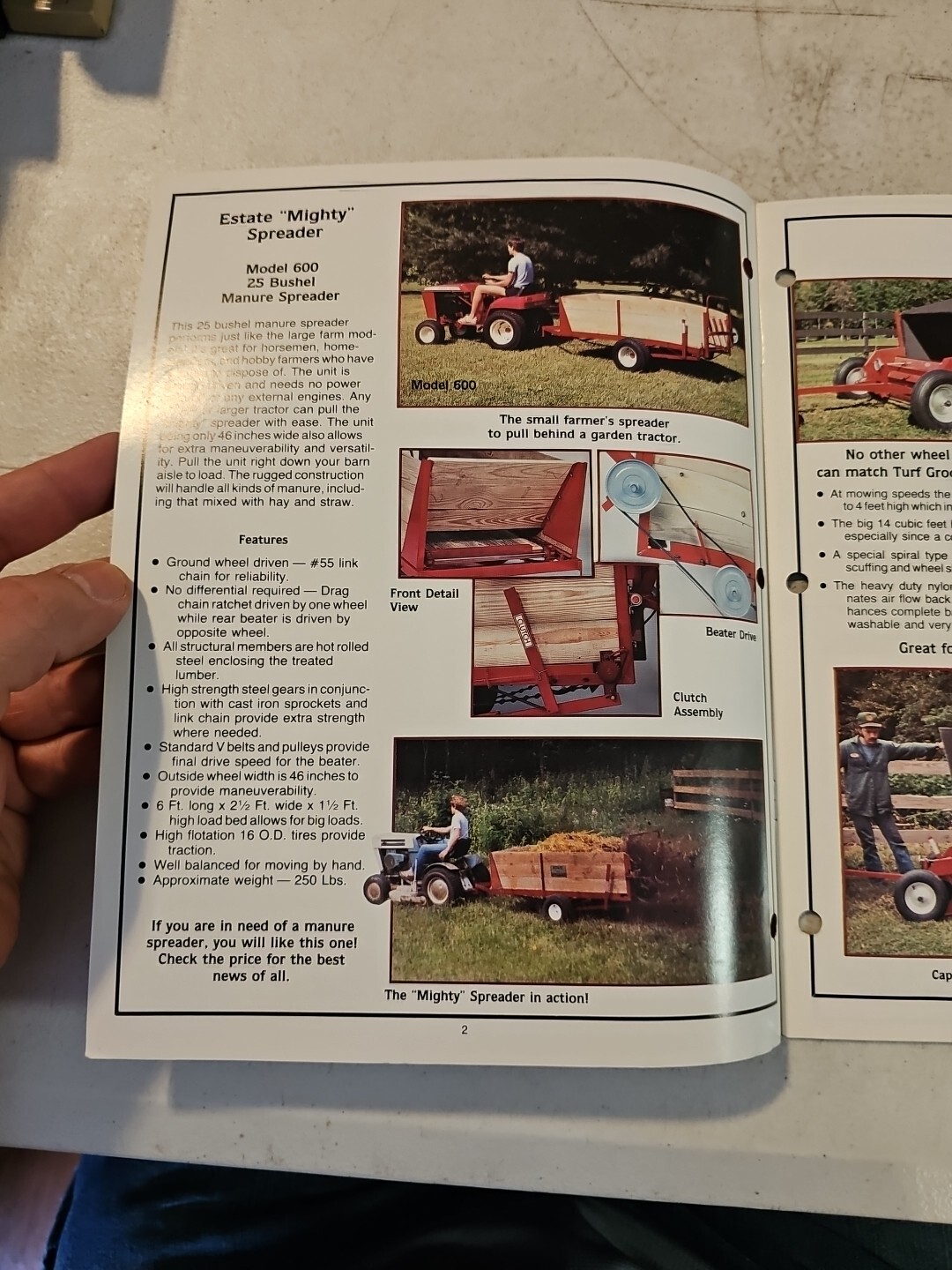 1985-86 Country Manufacturing Small Farmer’s Products Catalog. Fredericktown, OH