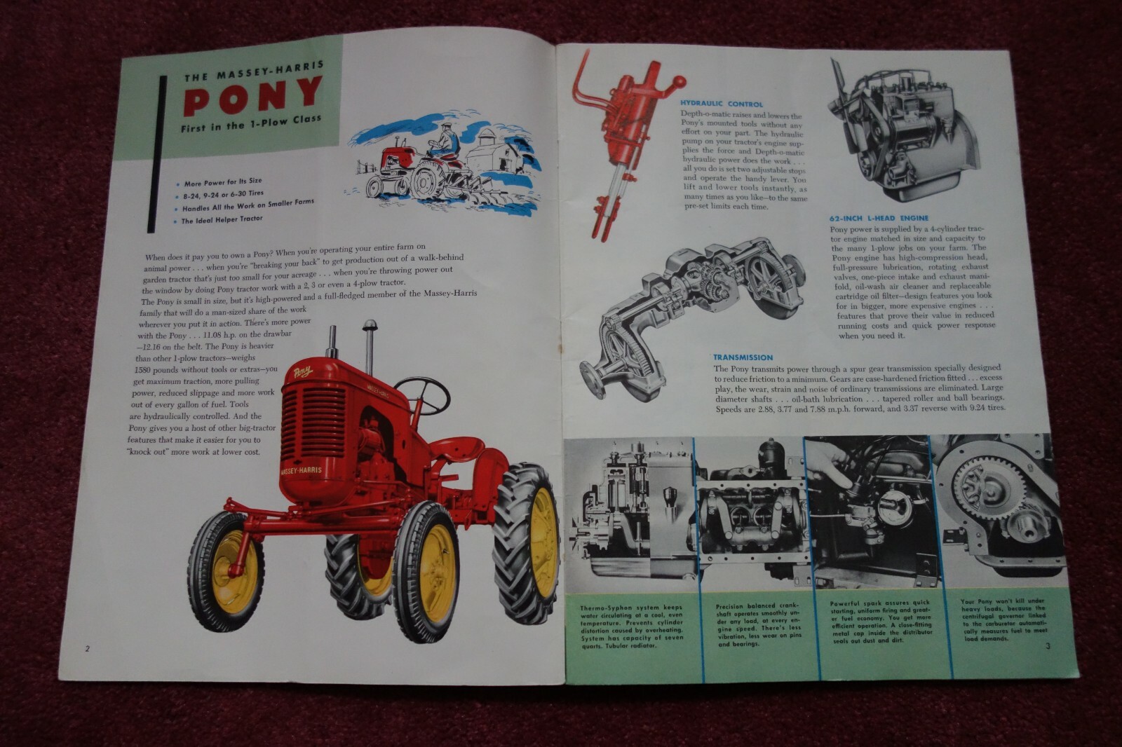 MASSEY HARRIS Tractors Buyer’s guide Illustrated Full Color CATALOG