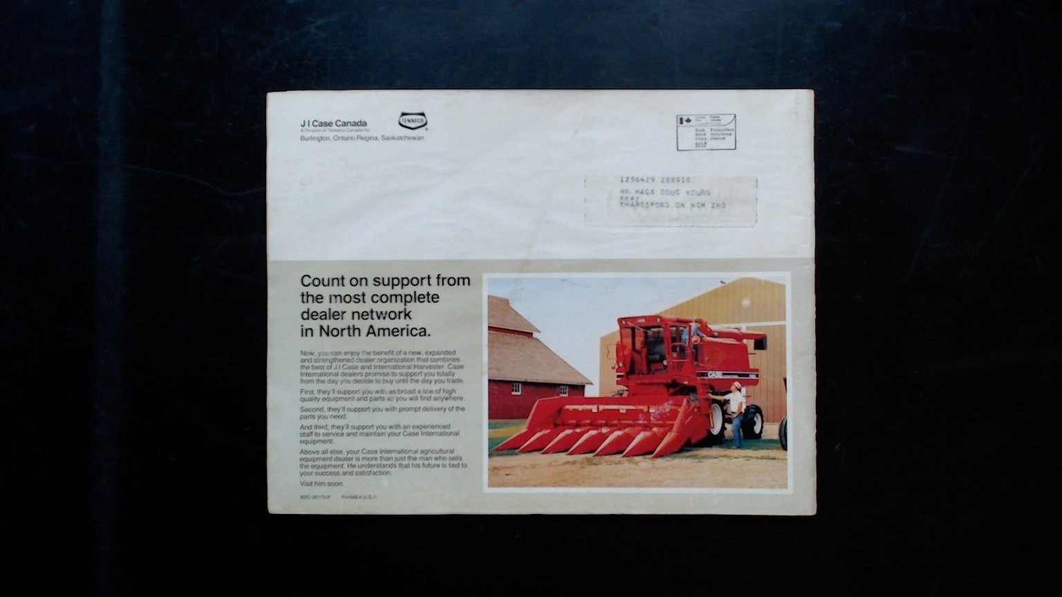 Case IH 1985 Farm Equipment Buyer’s Guide Vintage Agriculture Brochure