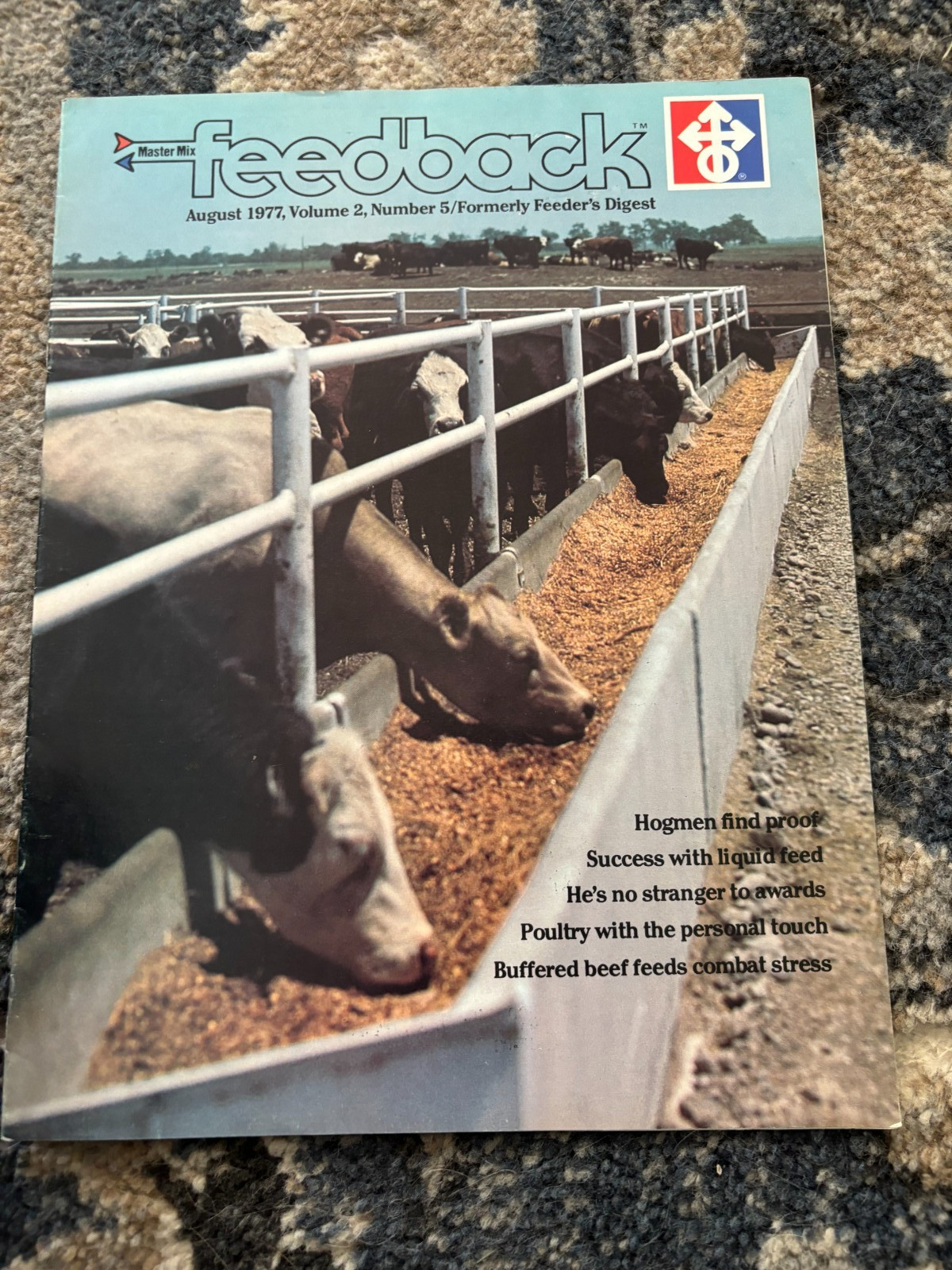 Master Mix Feedback Magazine For August 1977 Brochure AMIL26