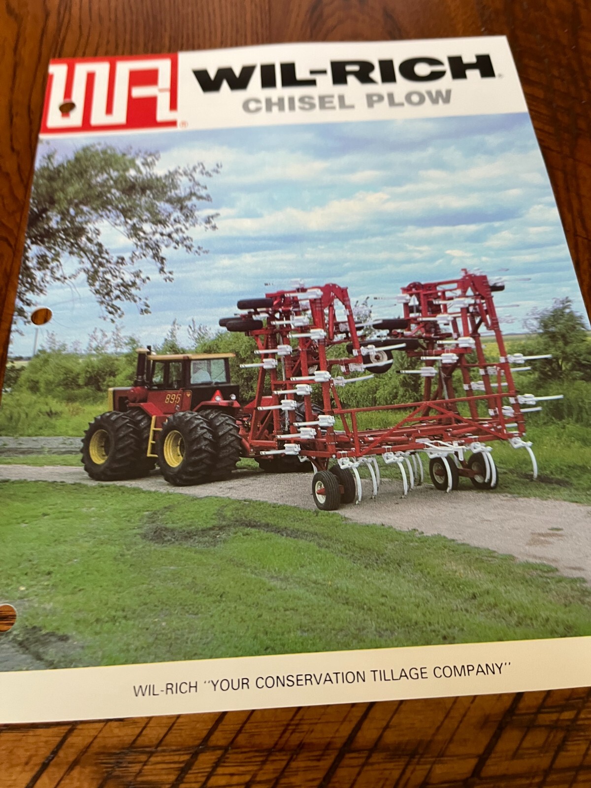 Wil Rich Chisel Plow Brochure FCCA