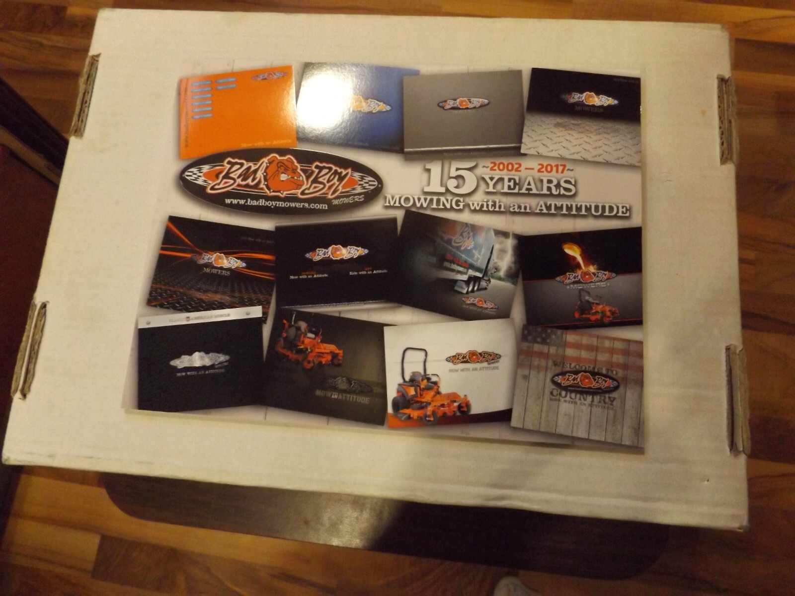 BAD BOY MOWERS, “MOW WITH A ATTITUDE”, 15 YEARS 2002-2017