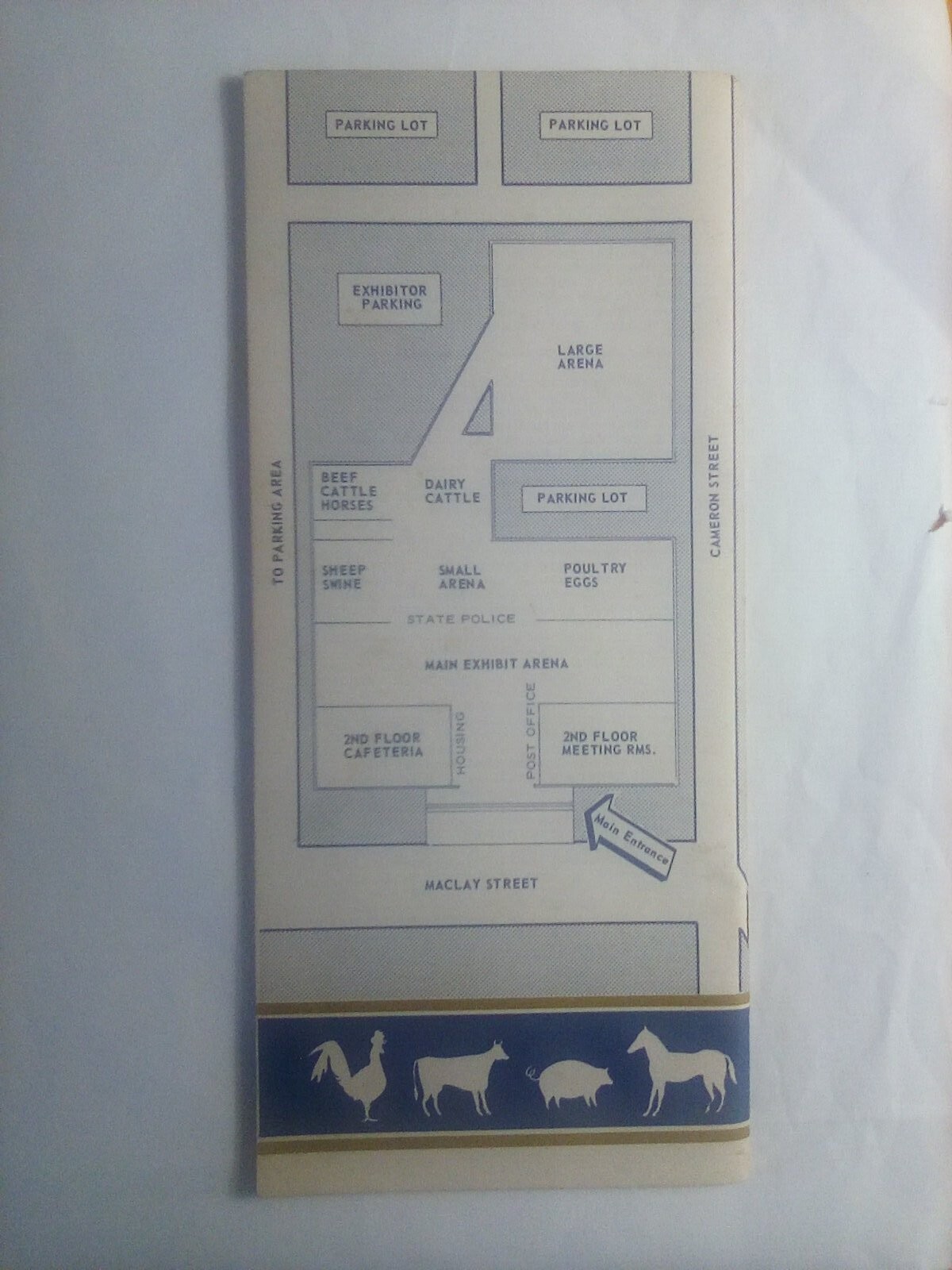 Vintage 1966 Pennsylvania Farm Show Official Program Harrisburg PA Vtg