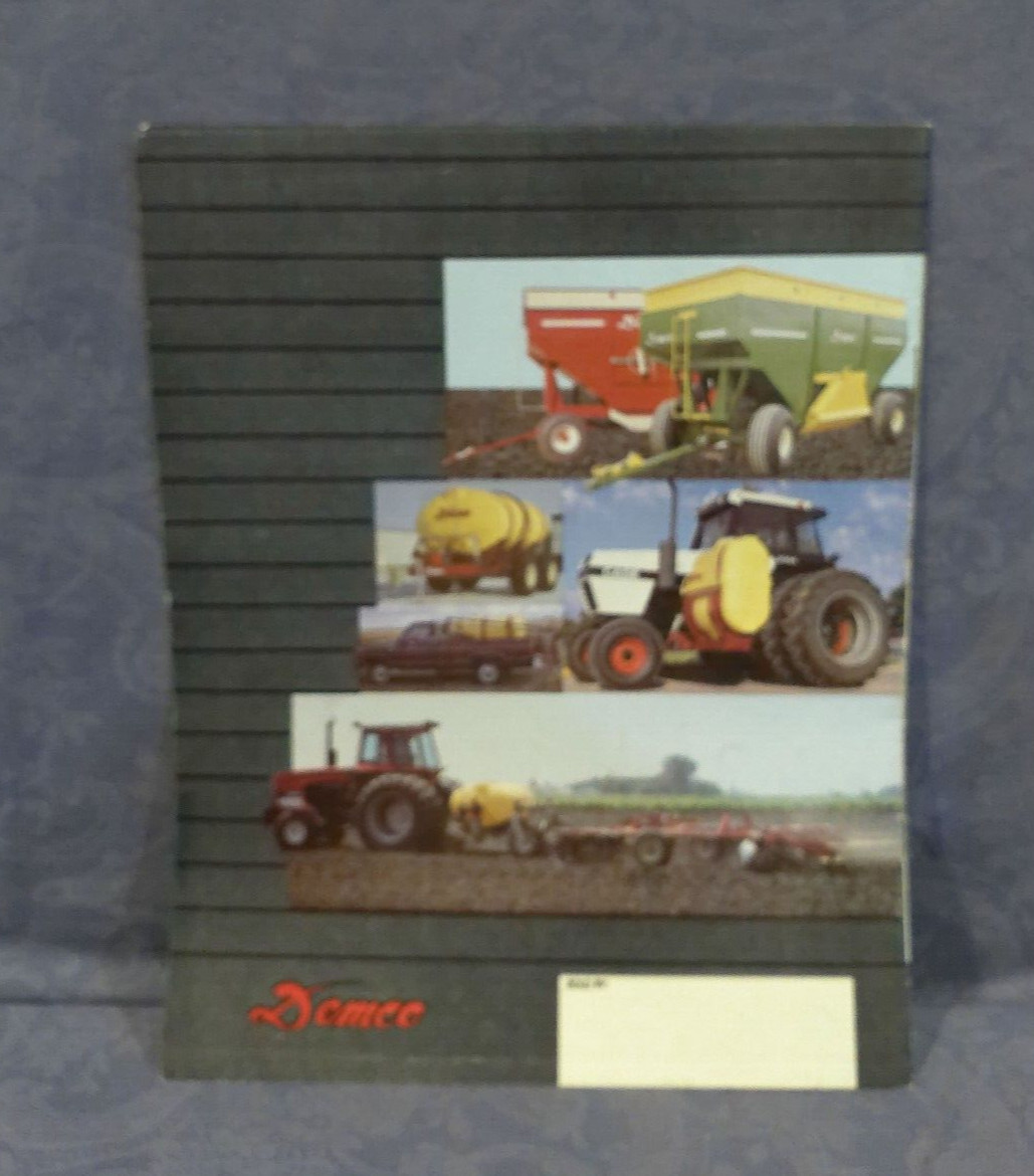 Demco “Get The Leader” Application Equipment And Gravity Wagons Sales Brochure