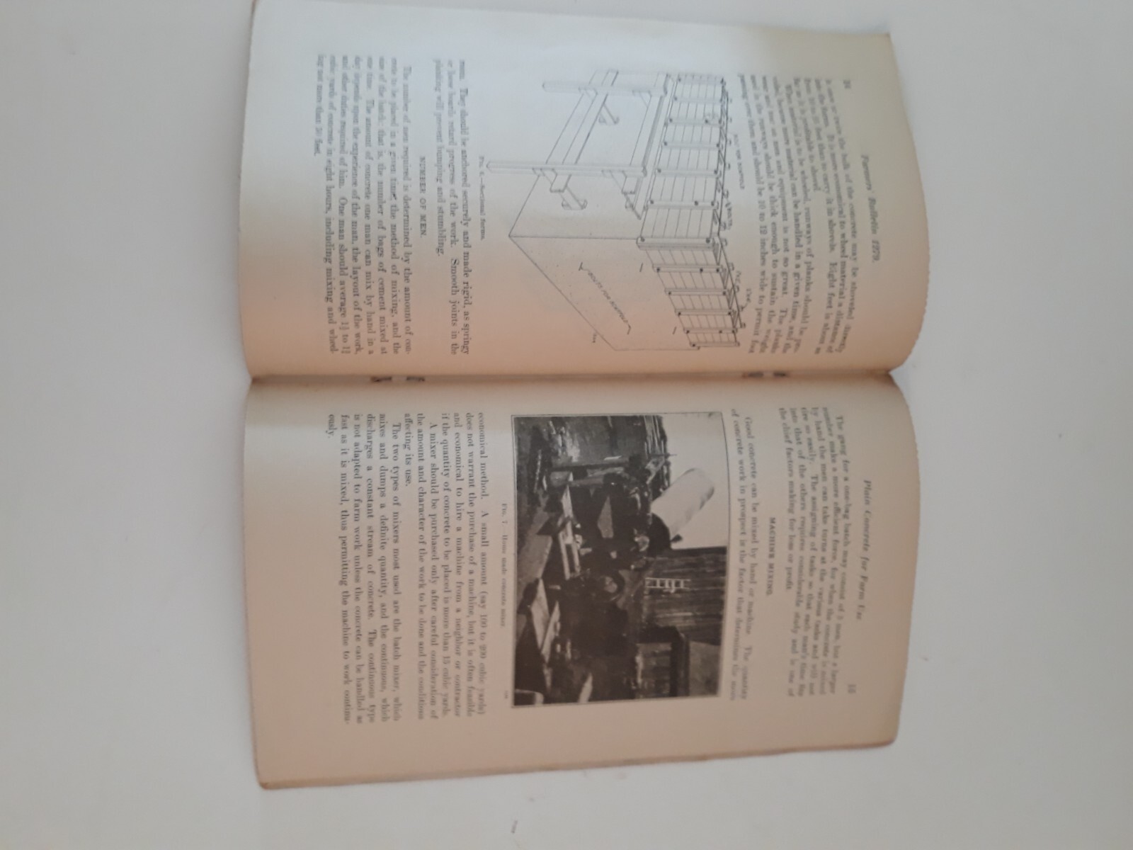 Plain concrete for farm use farmers bulletin 1297 1922 28 pages Usda Farmcore JJ