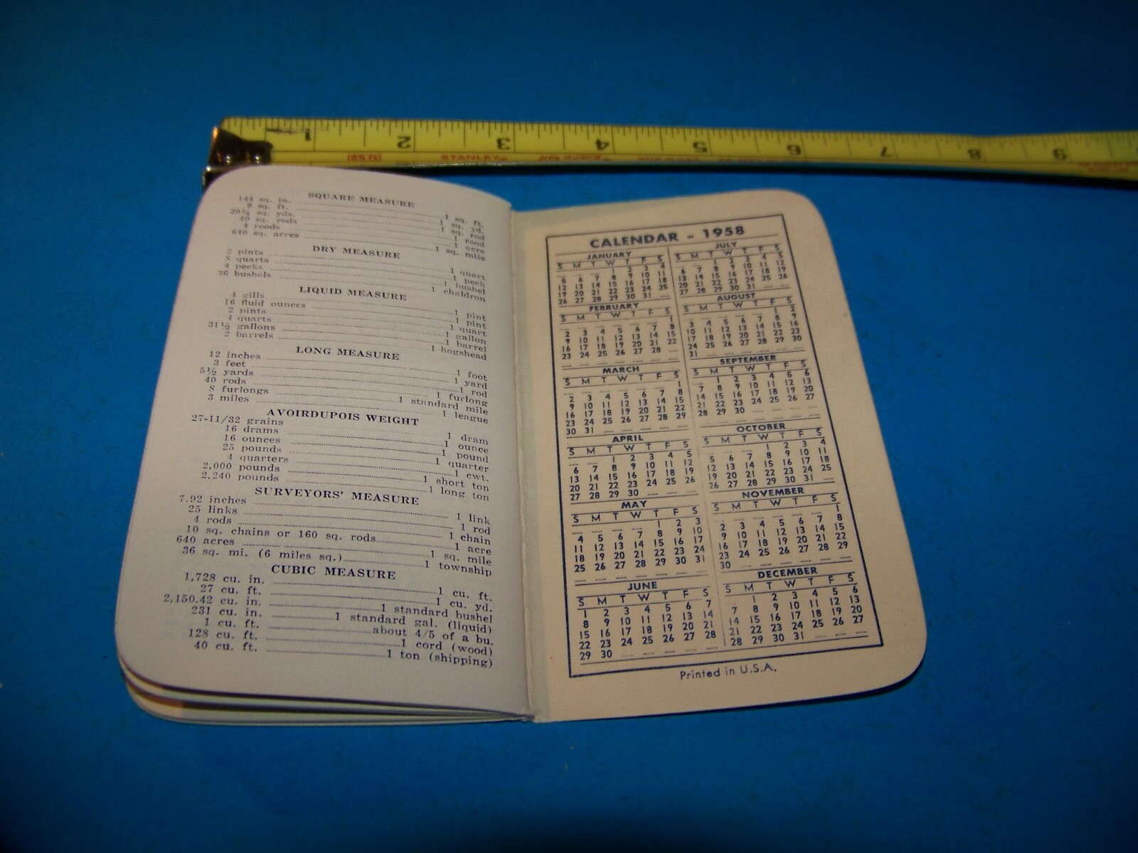 Royster Fertilizer “Daily Reminder” Memo Booklet 1957 F.S. Royster Guano Comp.