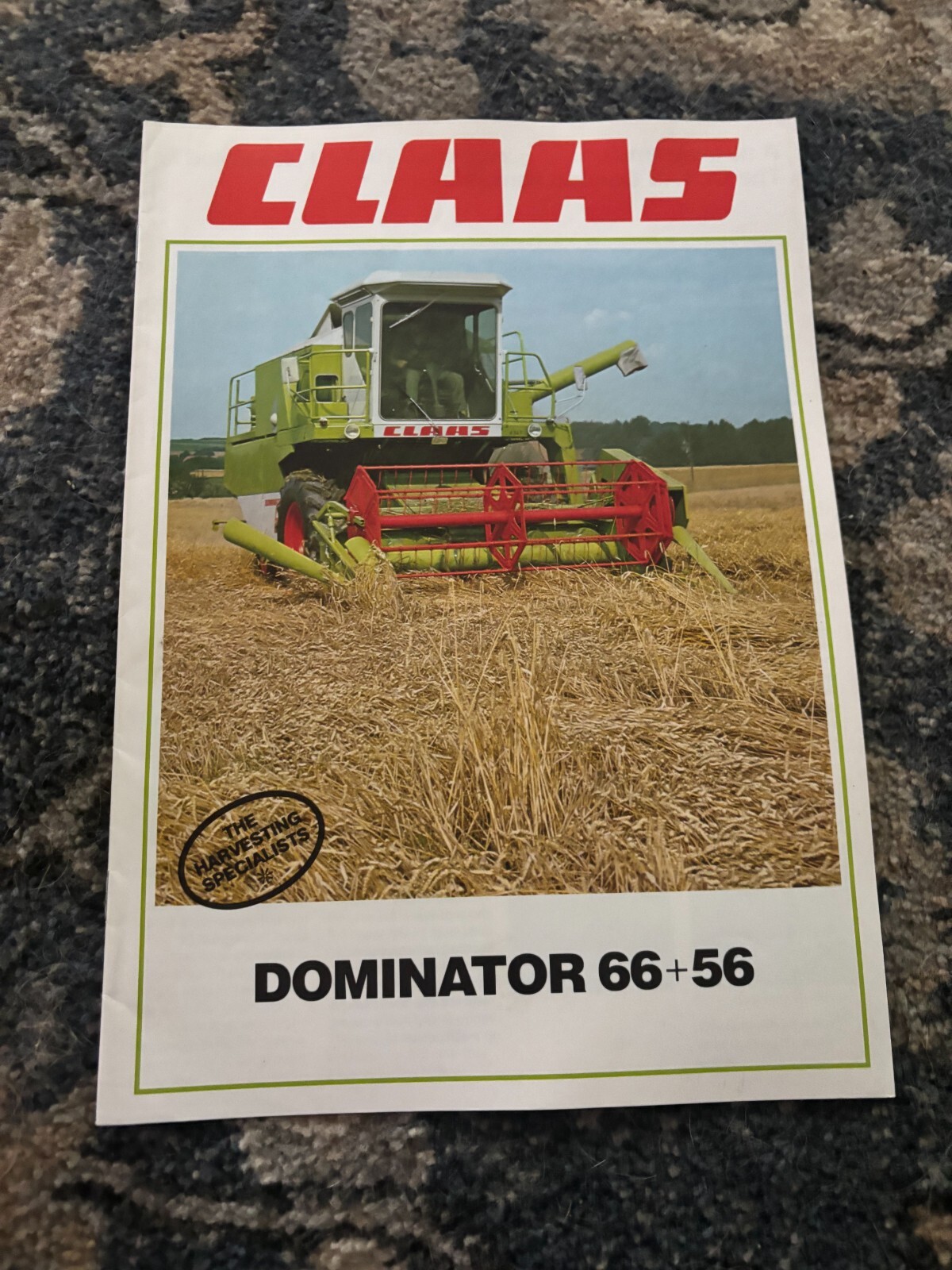 Claas 56 66 Dominator Combine Brochure FCCA25
