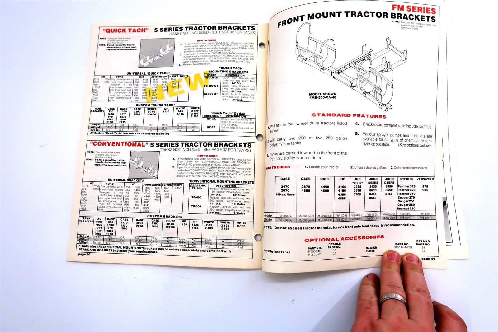 Vintage 1980’s Demco Sprayer Equipment Dealer Brochure Catalog No 38