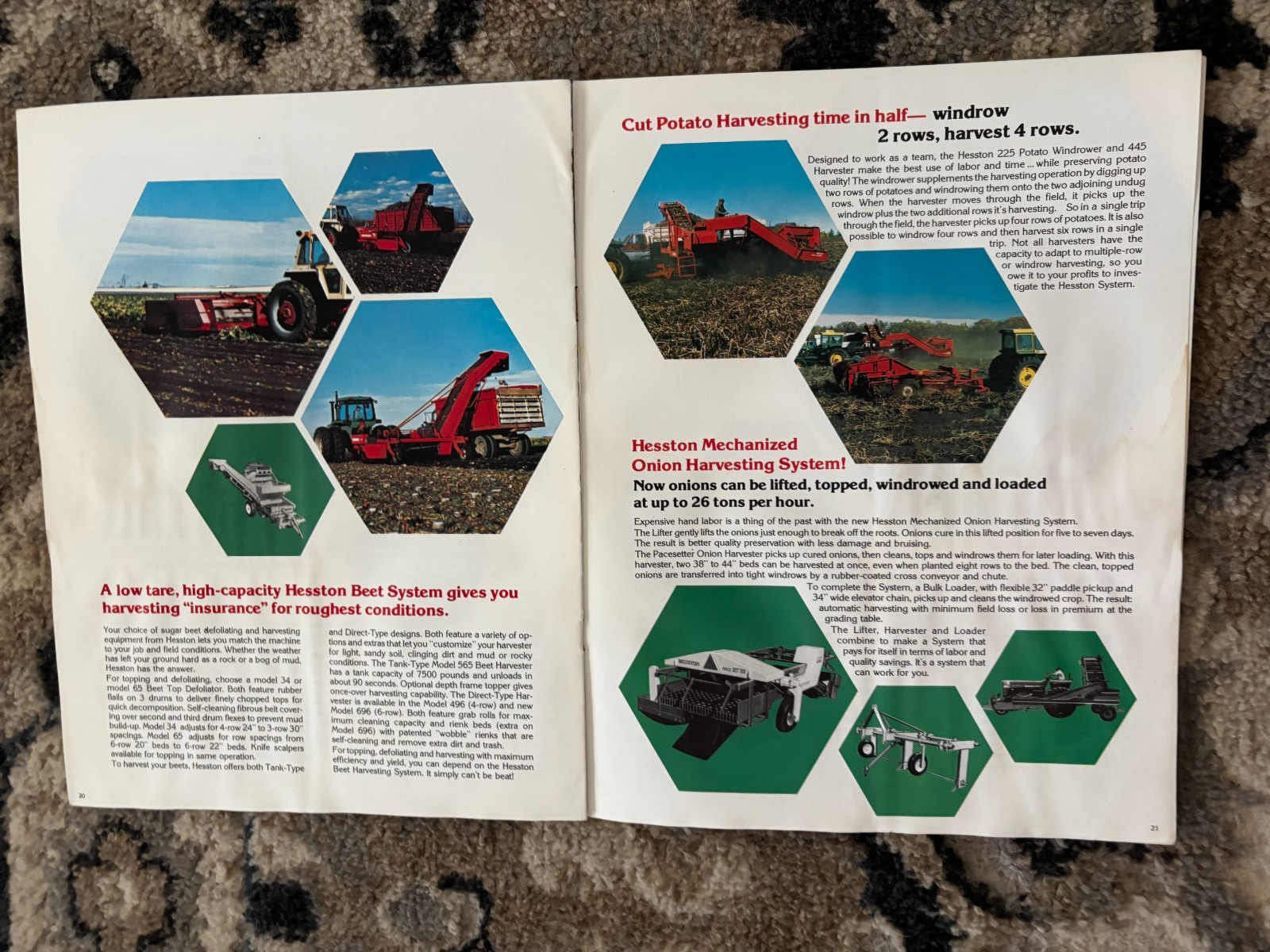 Hesston Buyers For 1974 Brochure DCPA26