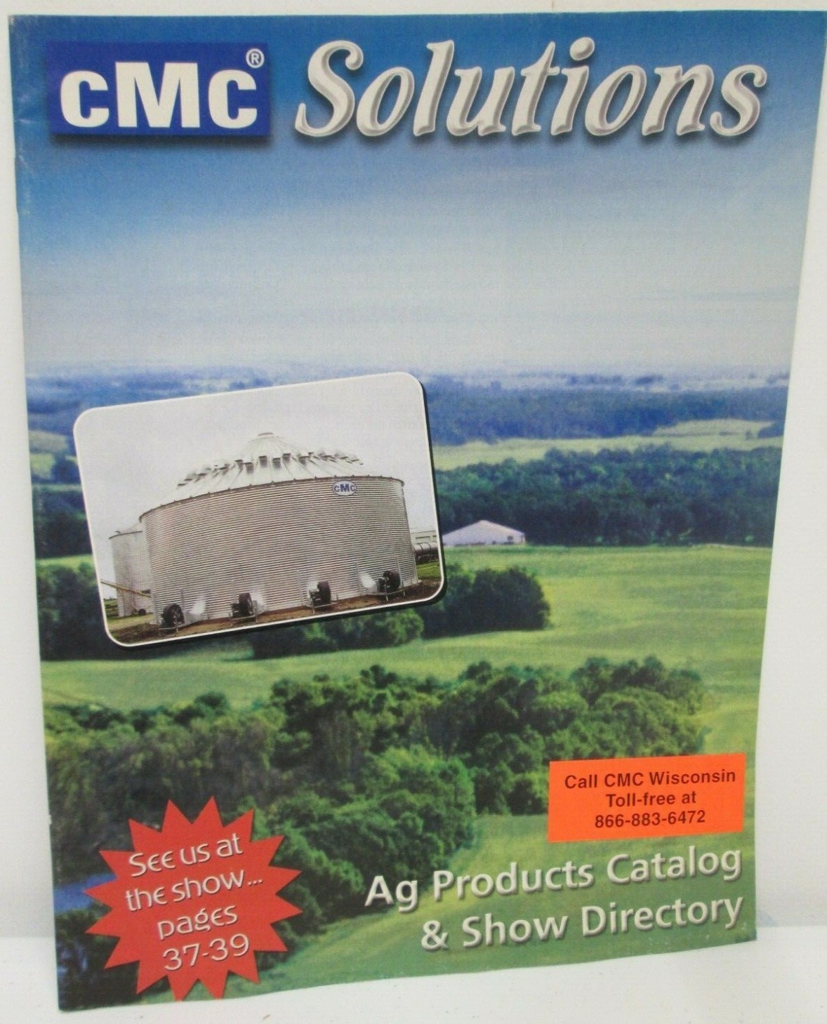 2001 CMC Solutions Ag Products Catalog & Show Directory Agricultural Farm