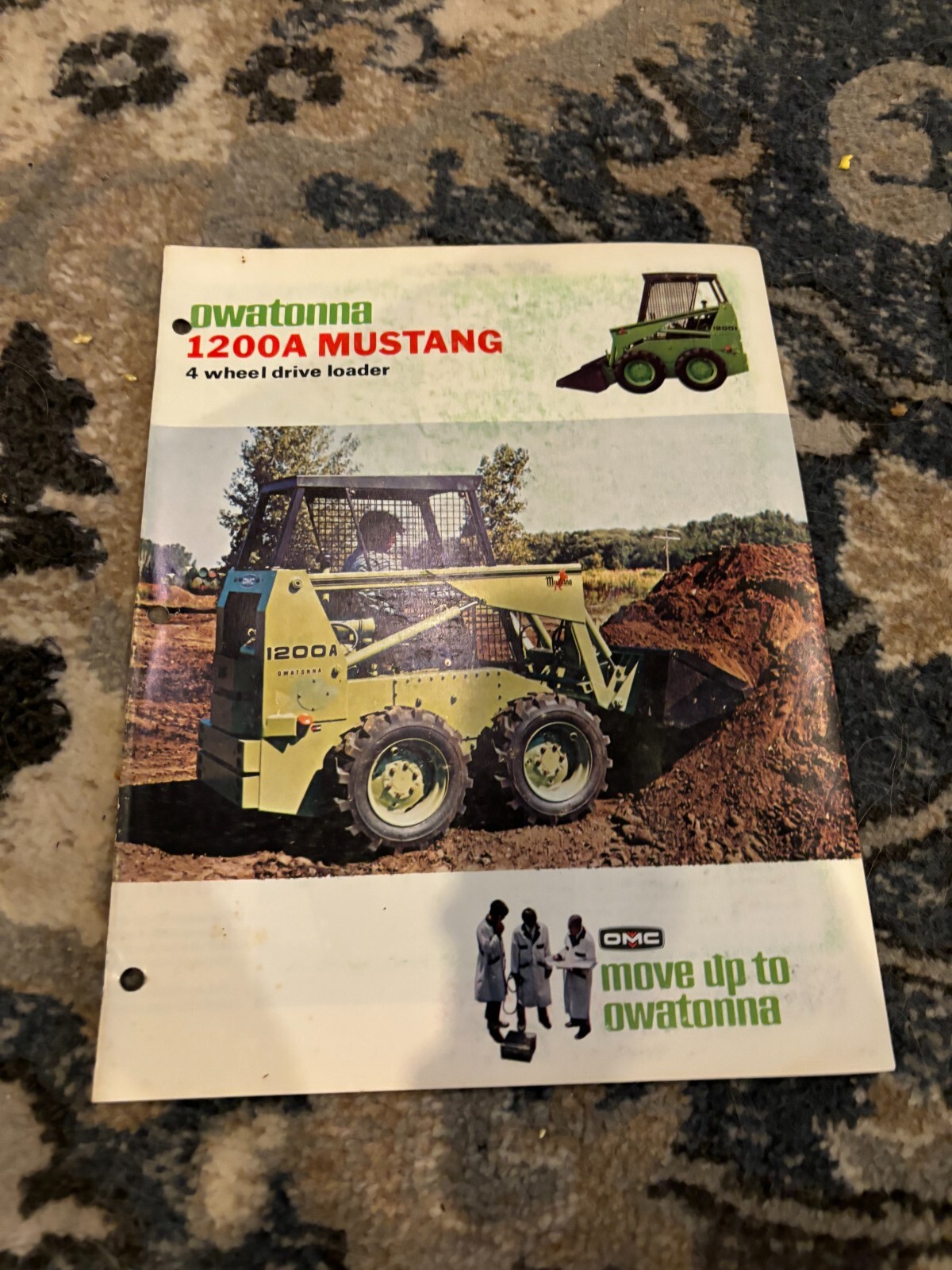 Owatonna 1200A Mustang Skid Steer Loader Brochure FCCA24