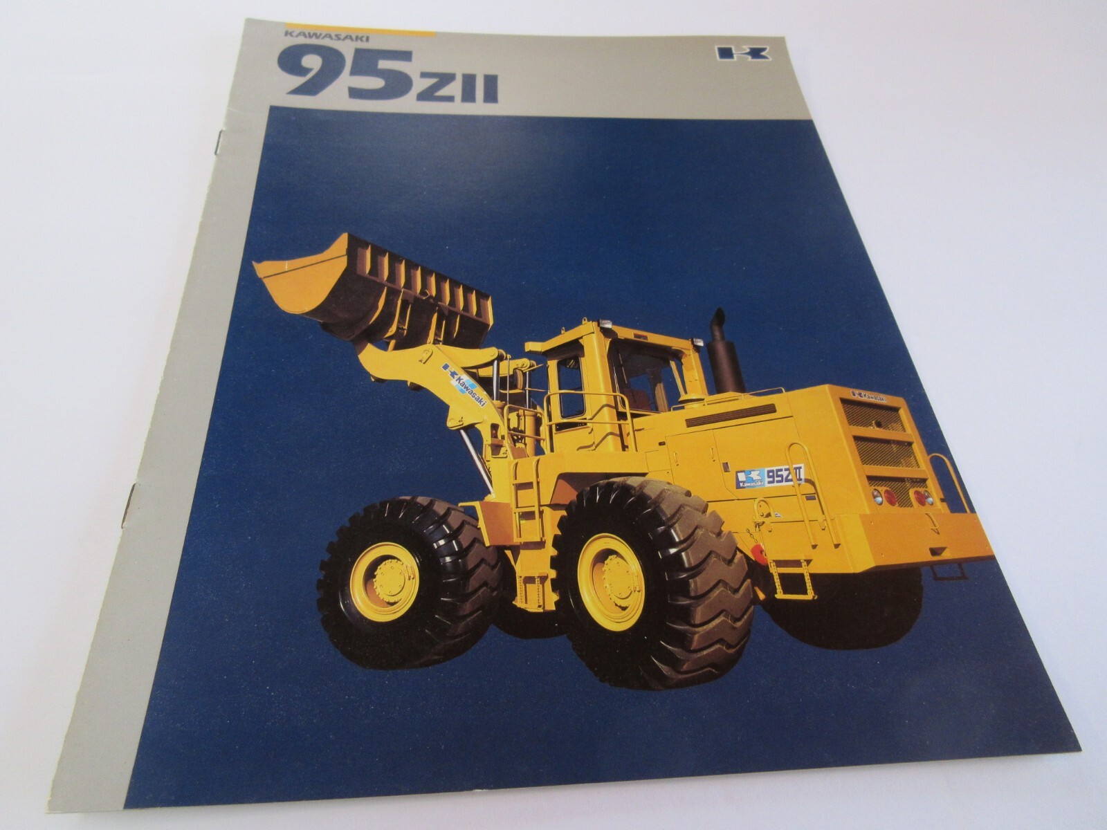 Kawasaki 95Zll Wheel Loader Sales Brochure 8 Page