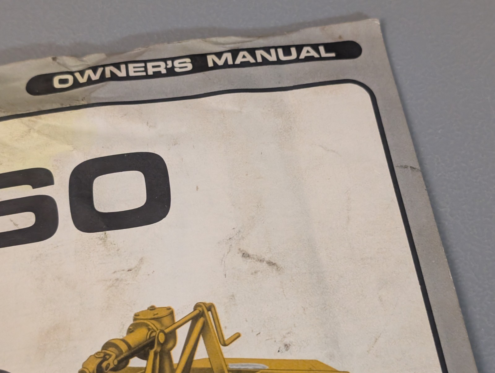 Servis E 60 Owner’s Manual – 1960s Rotary Cutter Agriculture Farming Maintenance