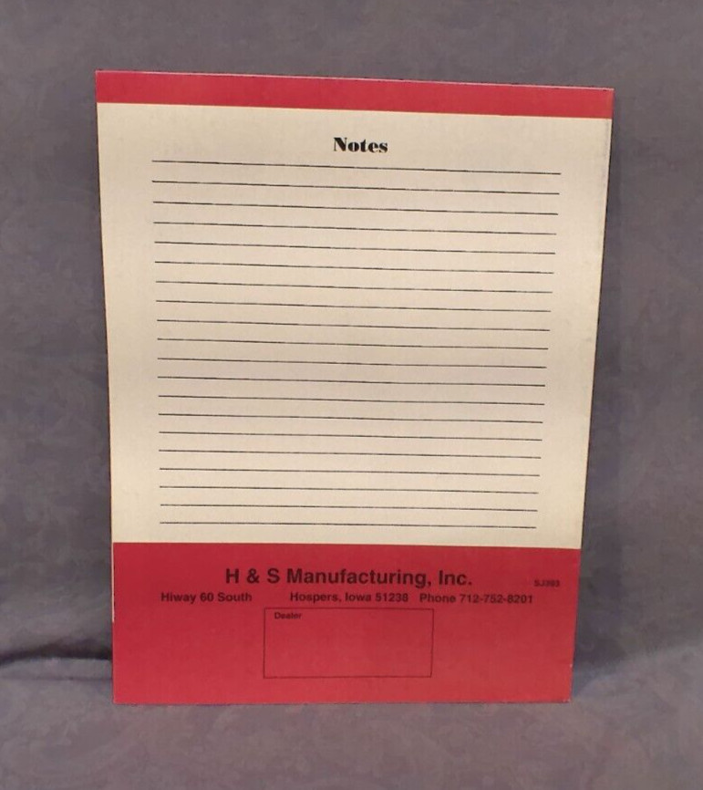 H&S Manufacturing, Inc. Sowjoy Product Line Catalog