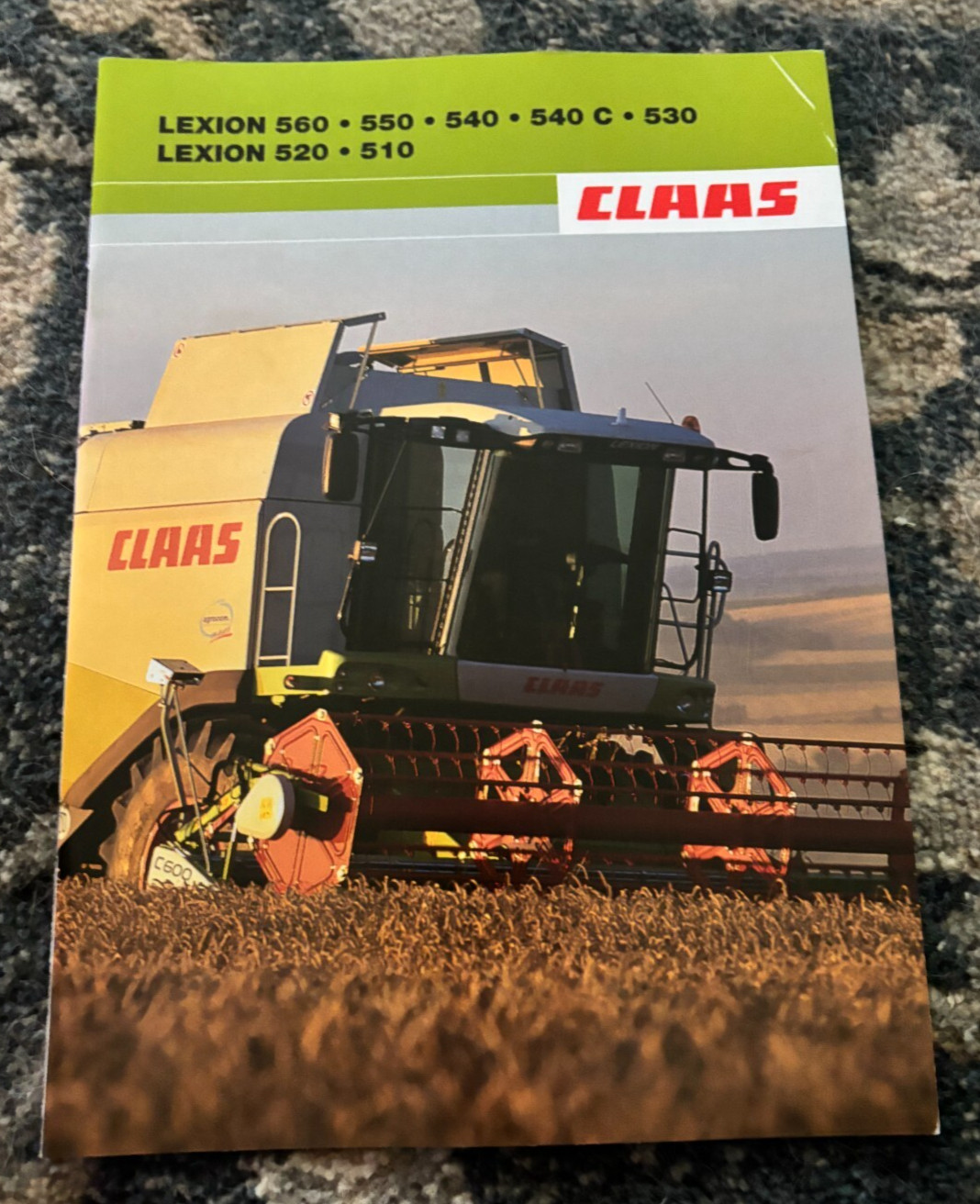 Claas 560 550 540 530 520 510 Combine Brochure FCCA25