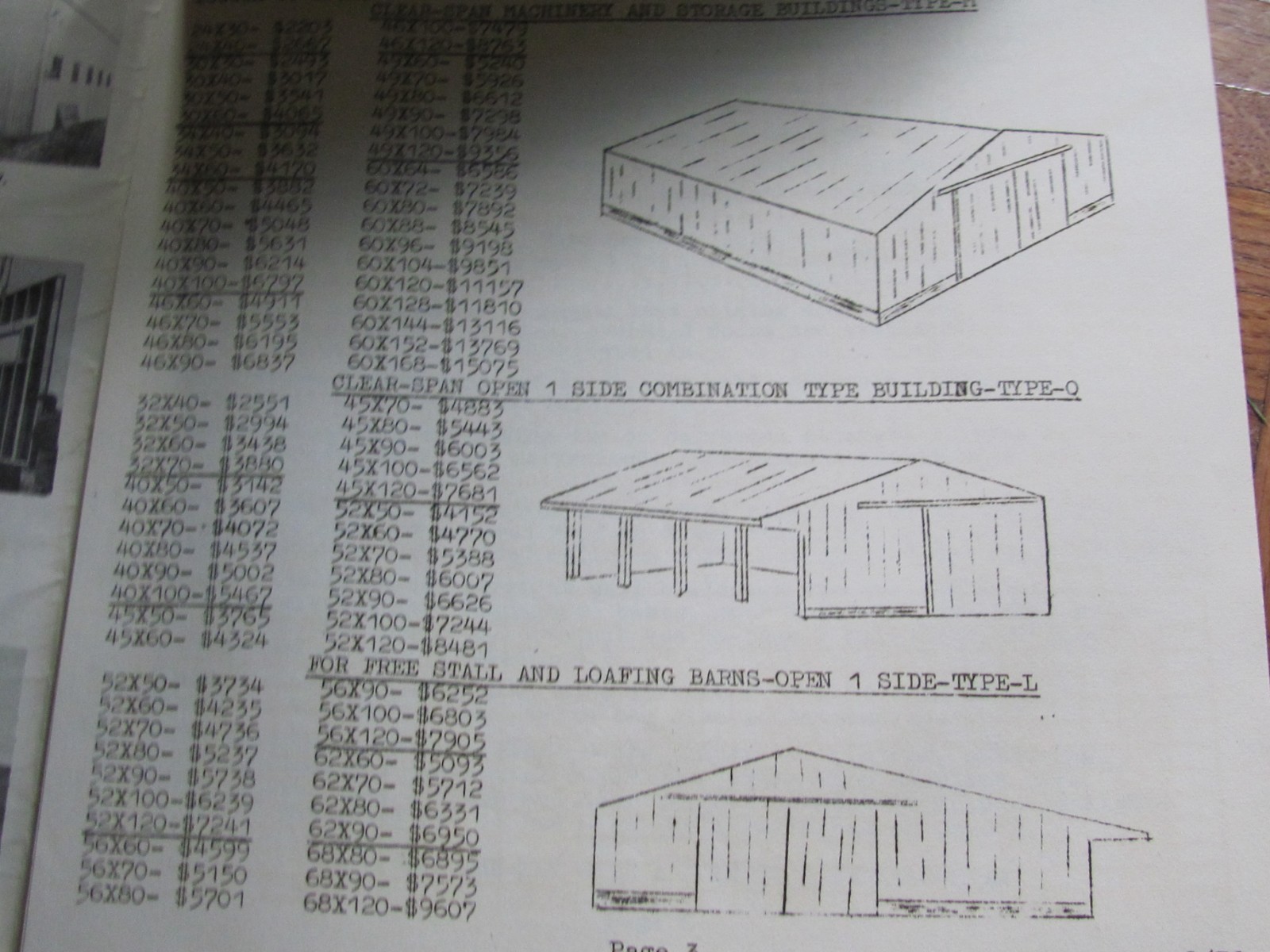 1976 FARM BUILDING ADVERTISING BROCHURE LOT STRAT O SPAN BREESE IL LUMBER