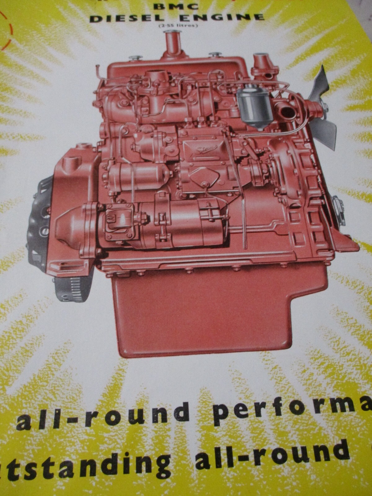 Nuffield 3 & 4 Cylinder Tractors Sales/Specifications Brochure 1959