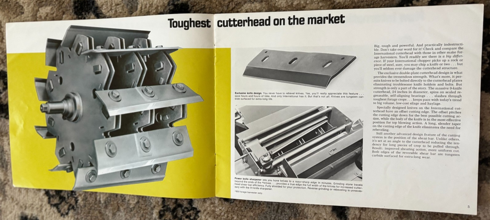 International Harvester Forage Harvesters For 1972 Brochure DCPA26