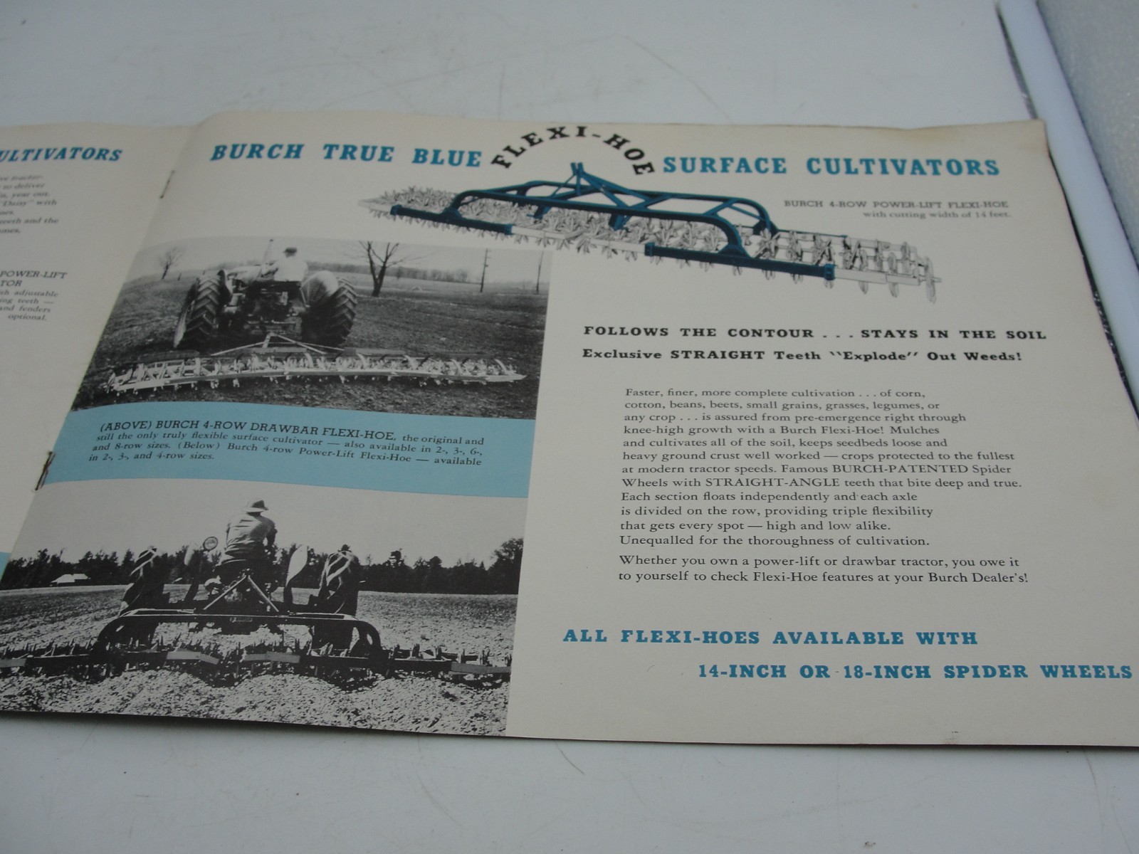 Burch True Blue Tractor-Engineered Planters and Tillage Tools Brochure