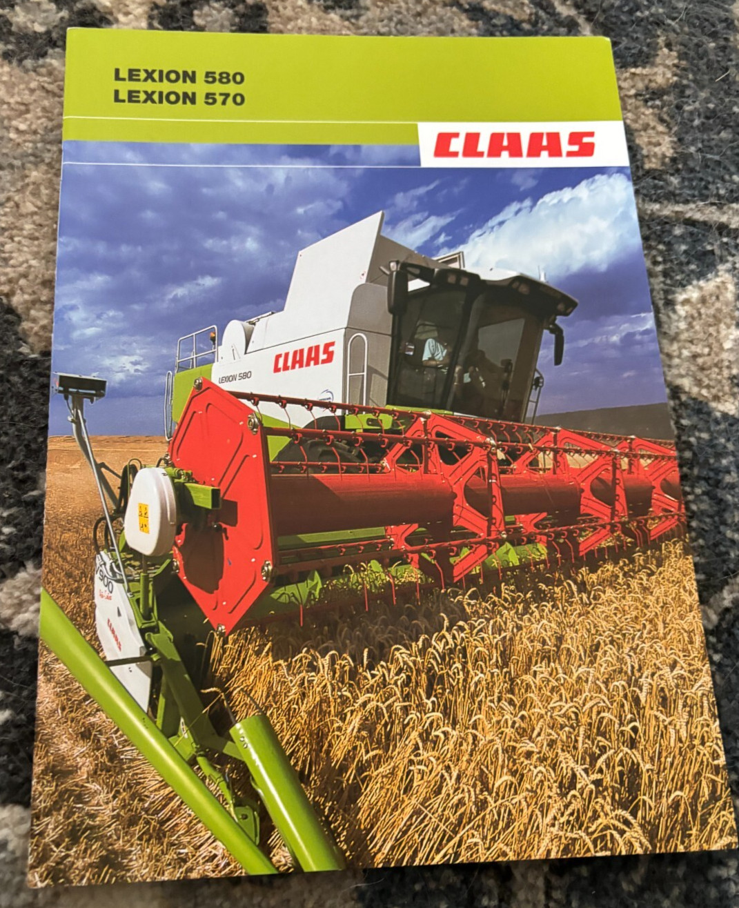 Claas Lexion 570 580 Combine Brochure FCCA25