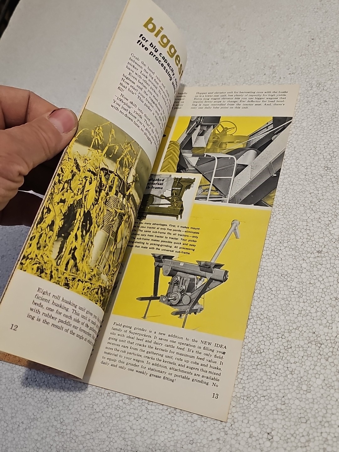 New Idea Buyers Guide For Winter 1963 1964 Sales Brochure Complete