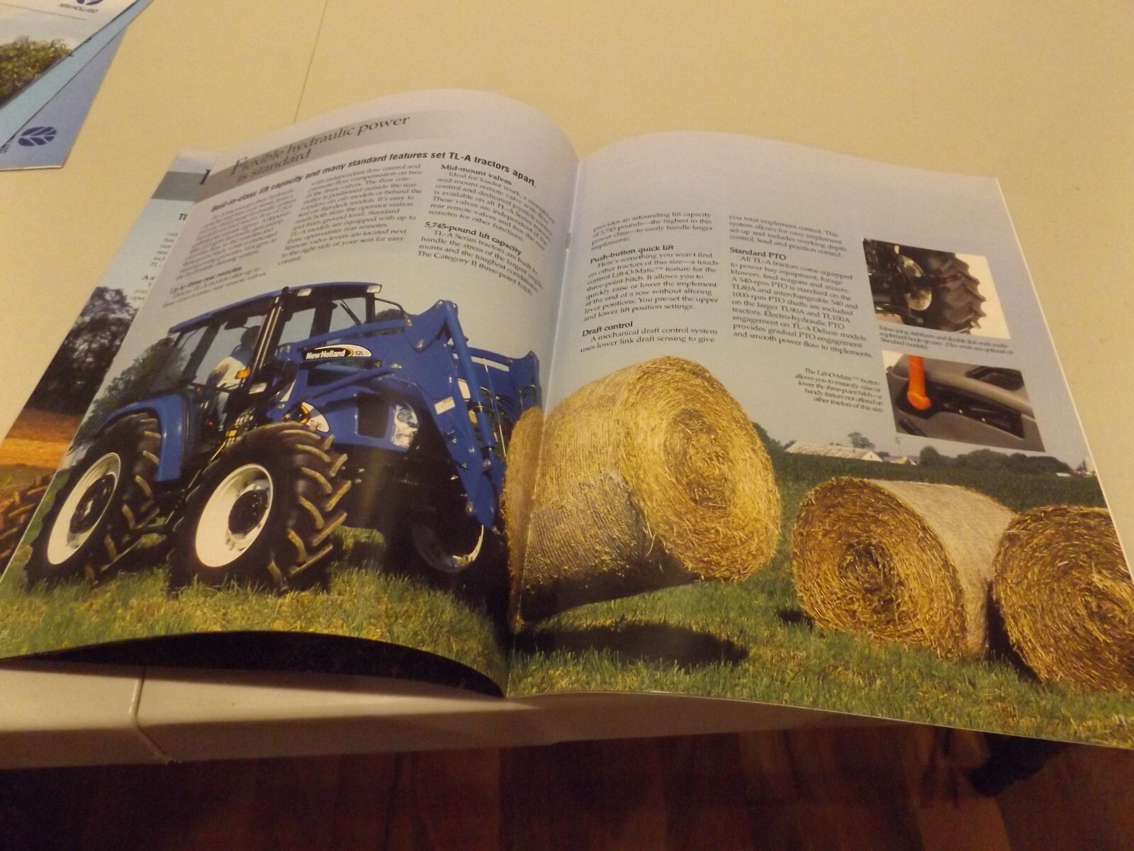 NEW HOLLAND TL-A SERIES TRACTORS 80 to 98 HP, LIT # NH5030603 050625-2006