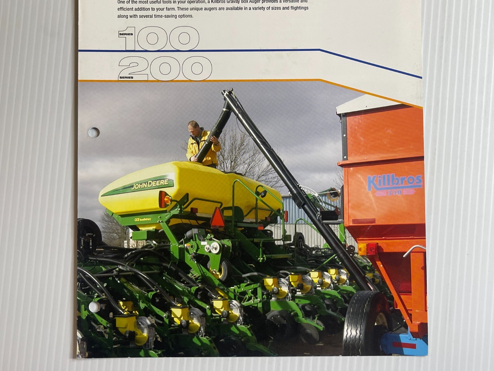 Killbros Gravity Box Auger Sales Brochure *2007* (Showroom Book)