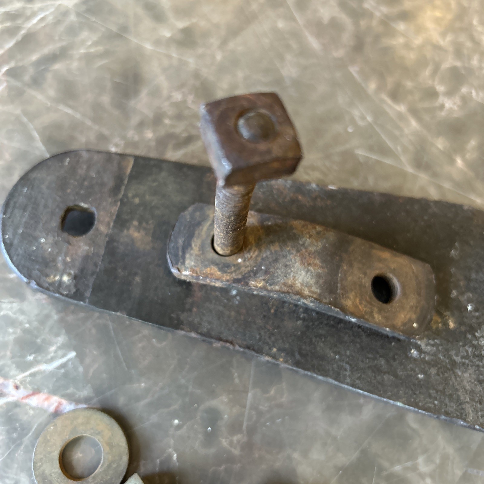 Antique Hudson Mfg Steam Engine Builder’s Plate Threshing Machine Cast Iron