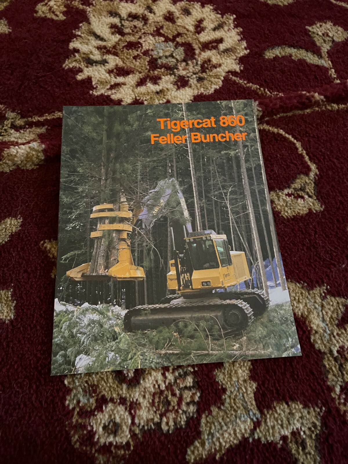 Tigercat 860 Feller Buncher Brochure FCCA