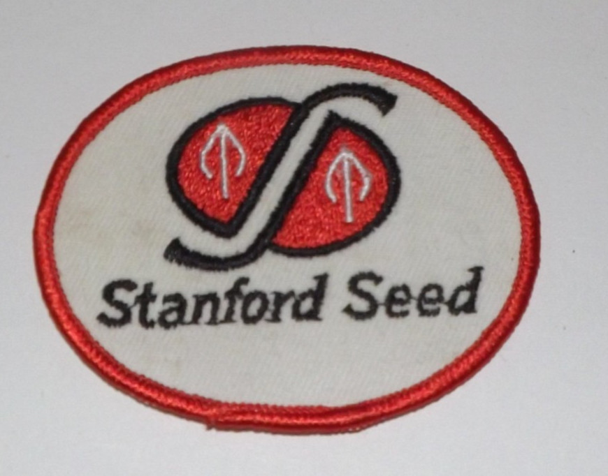 Vintage Stanford Seed Iron/Sew On Embroidered Patch