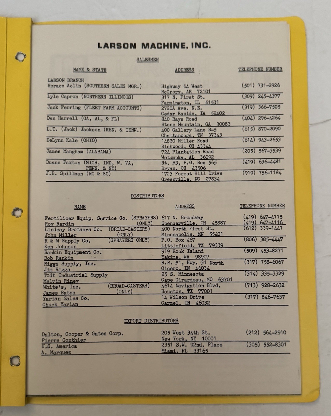 Vintage 1979 Larson Machine Catalog Agricultural Farming Equipment Catalog Price