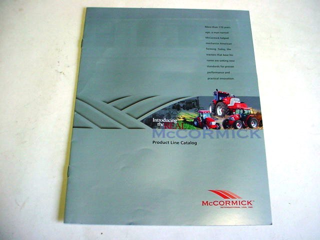 McCormick Product Line Color Brochure 8 Pages