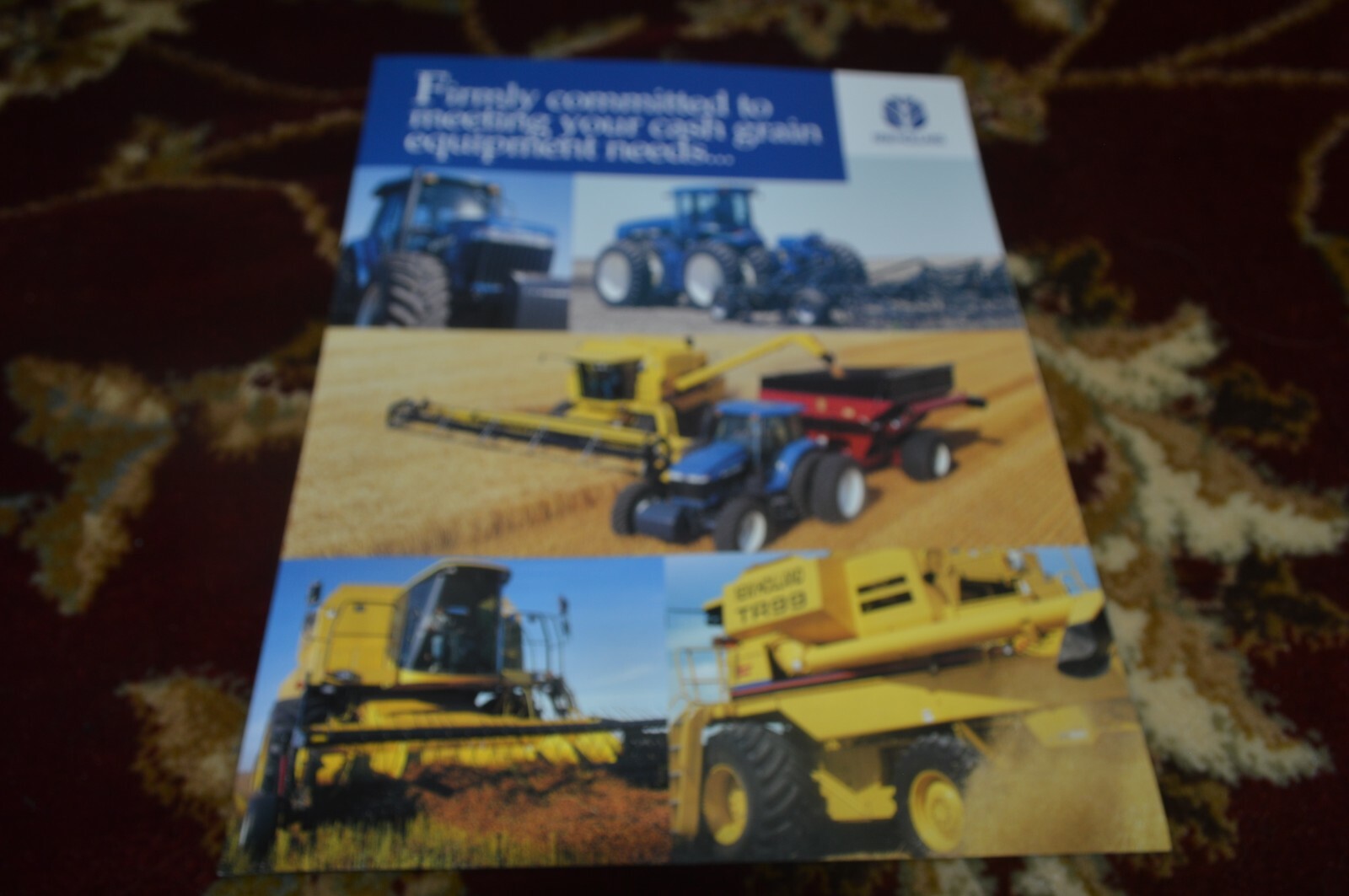 New Holland Cash Grain Equipment For 2000 Brochure FCCA
