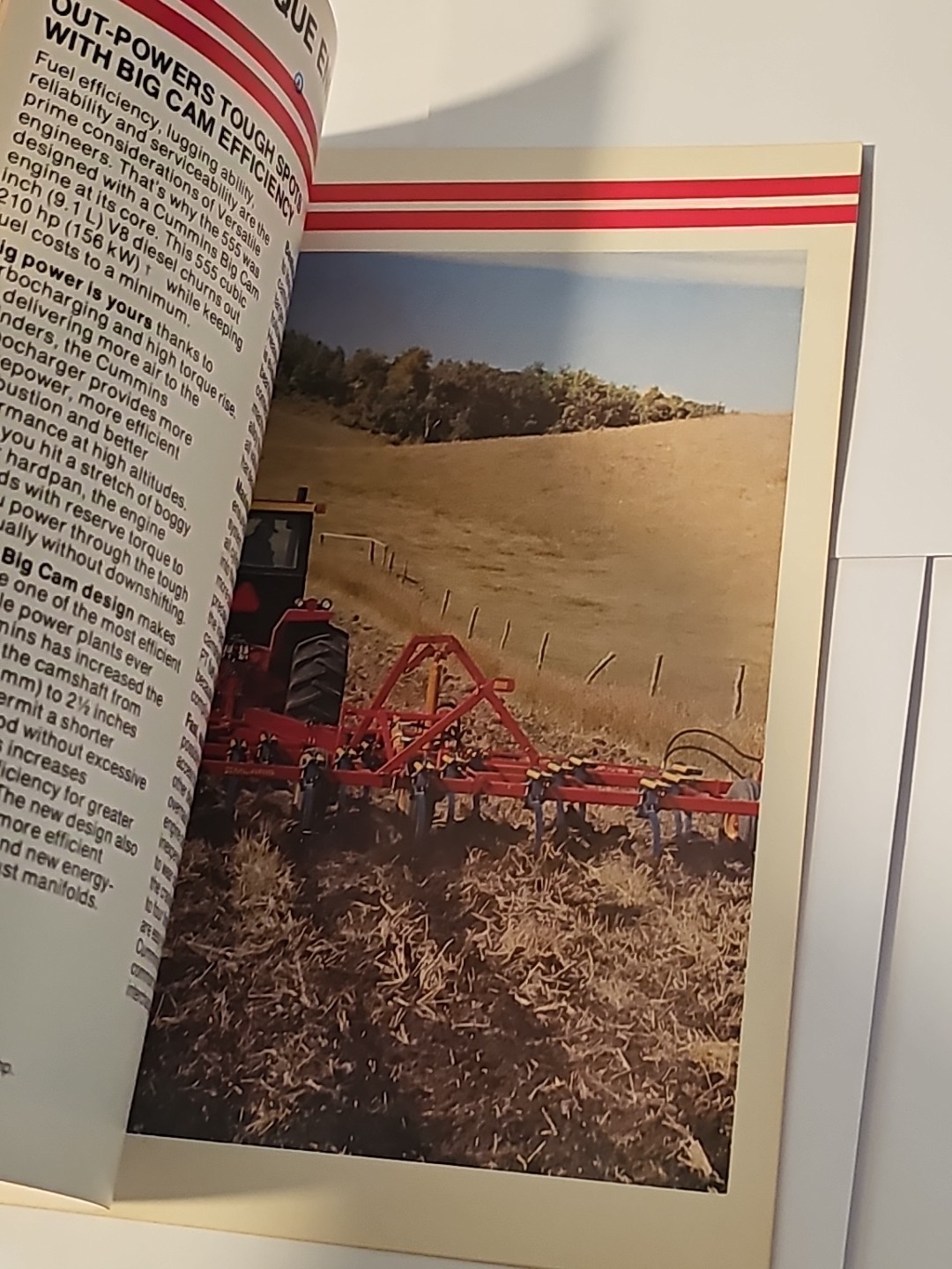 Versatile 555 4WD Tractor Color Sales Brochure Complete