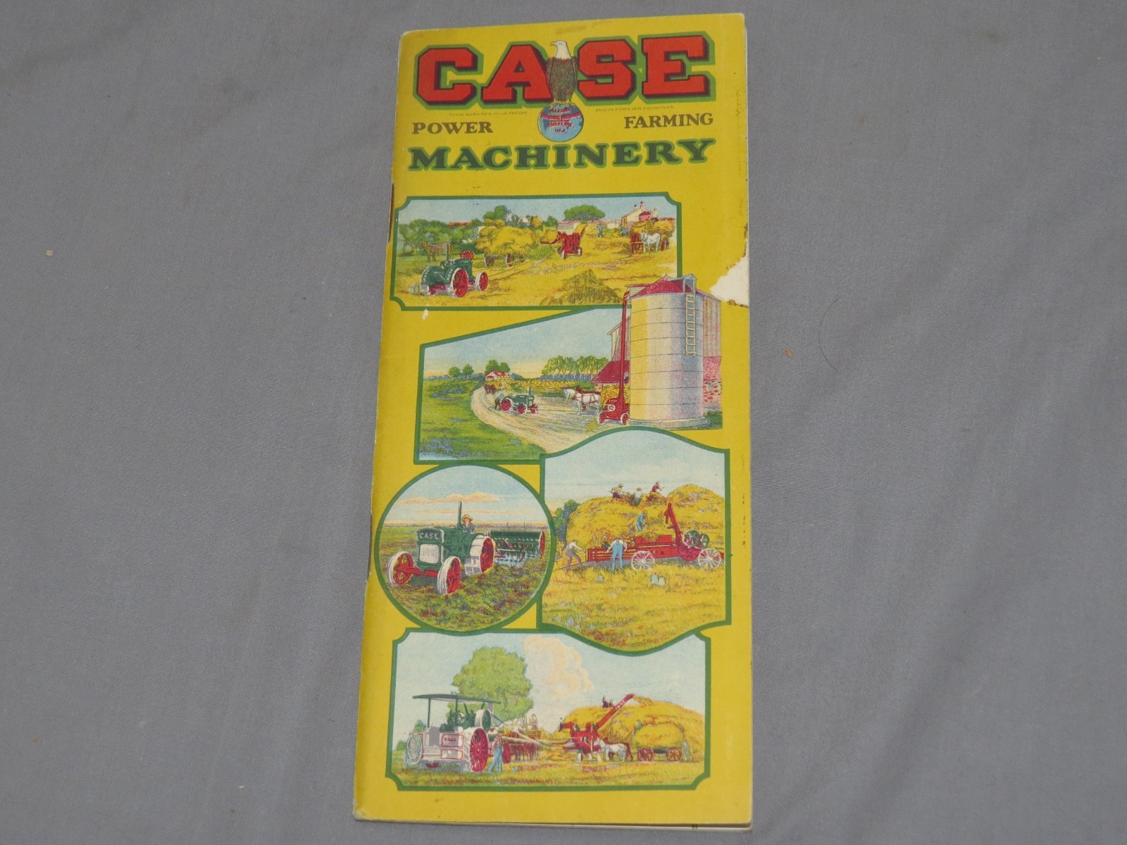 Vintage 1920’s JI CASE Power Farming Machinery Tractor Full Line Catalog NICE!