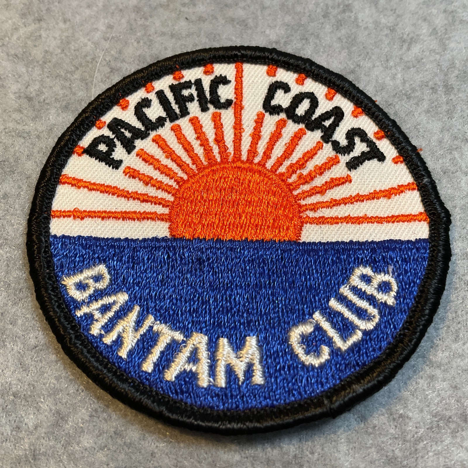 Pacific Coast Bantam Club Poultry Club Embroidered Patch Jamul California- Rare