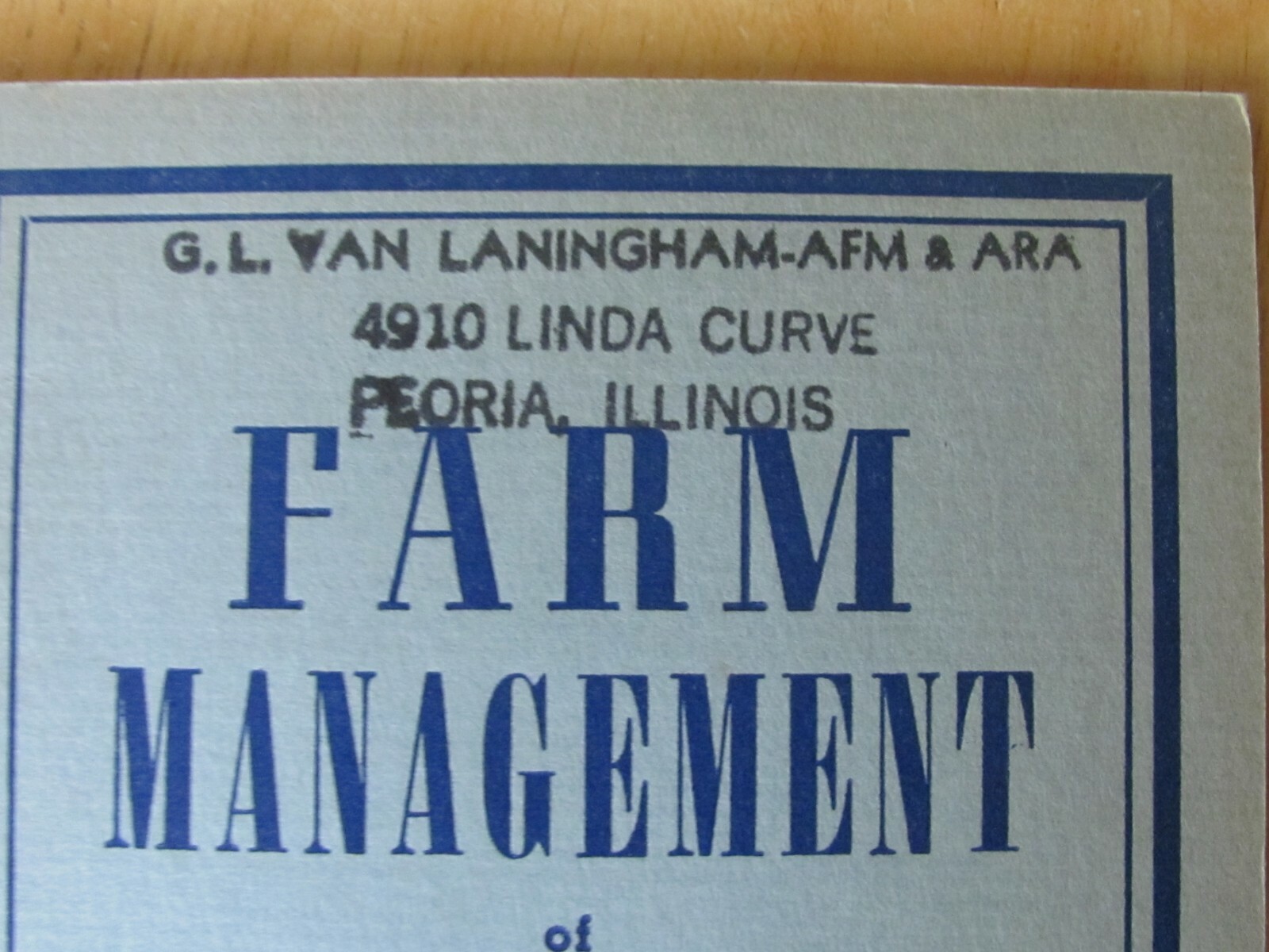 1950’S ADVERTISING DOANE AGRICULTURE SERVICE BROCHURE FARM RANCH PLANTATIONS