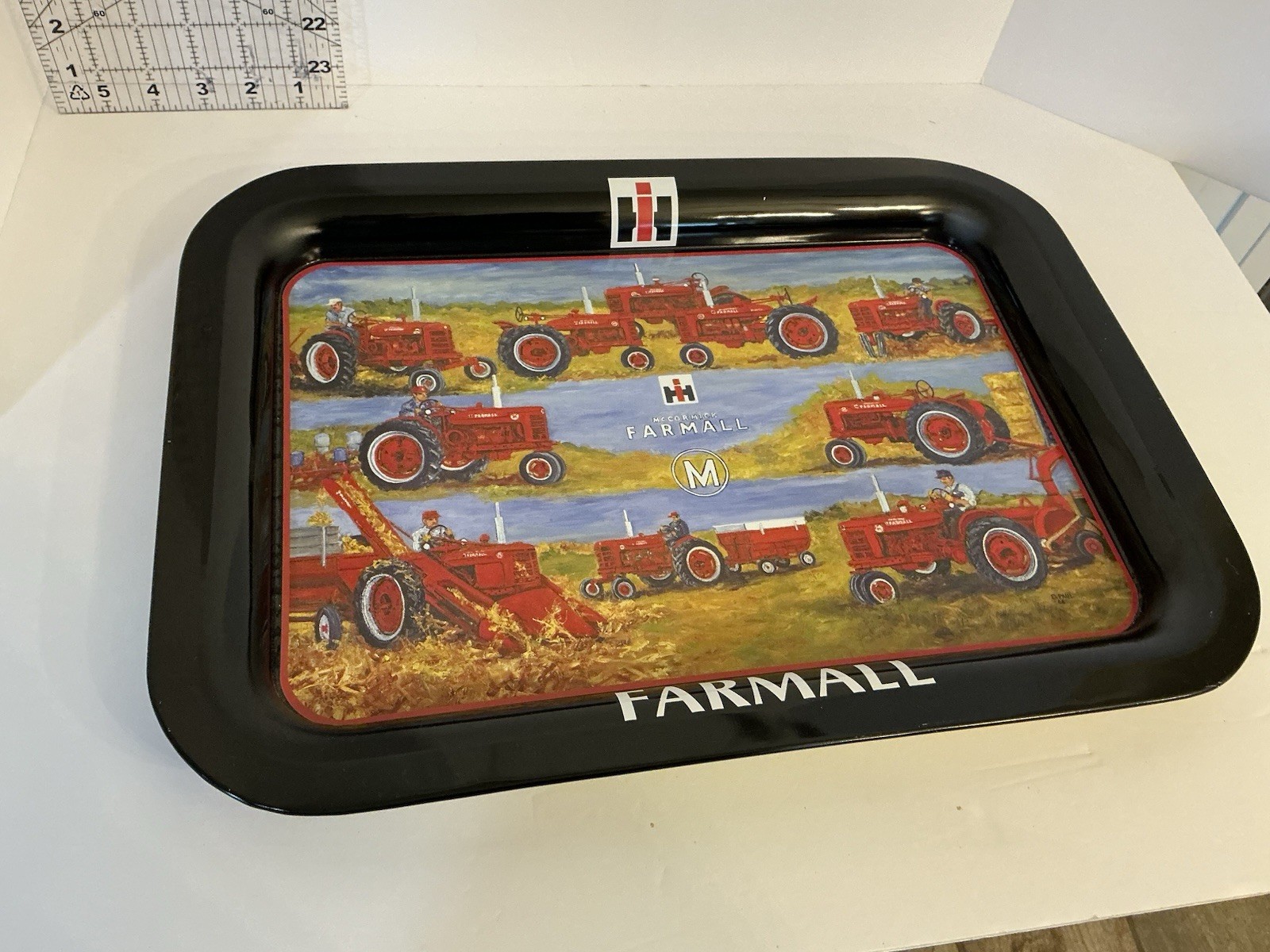 McCORMICK-DEERING FARMALL M TRACTORS SERVICING METAL TRAY “WISH LIST”