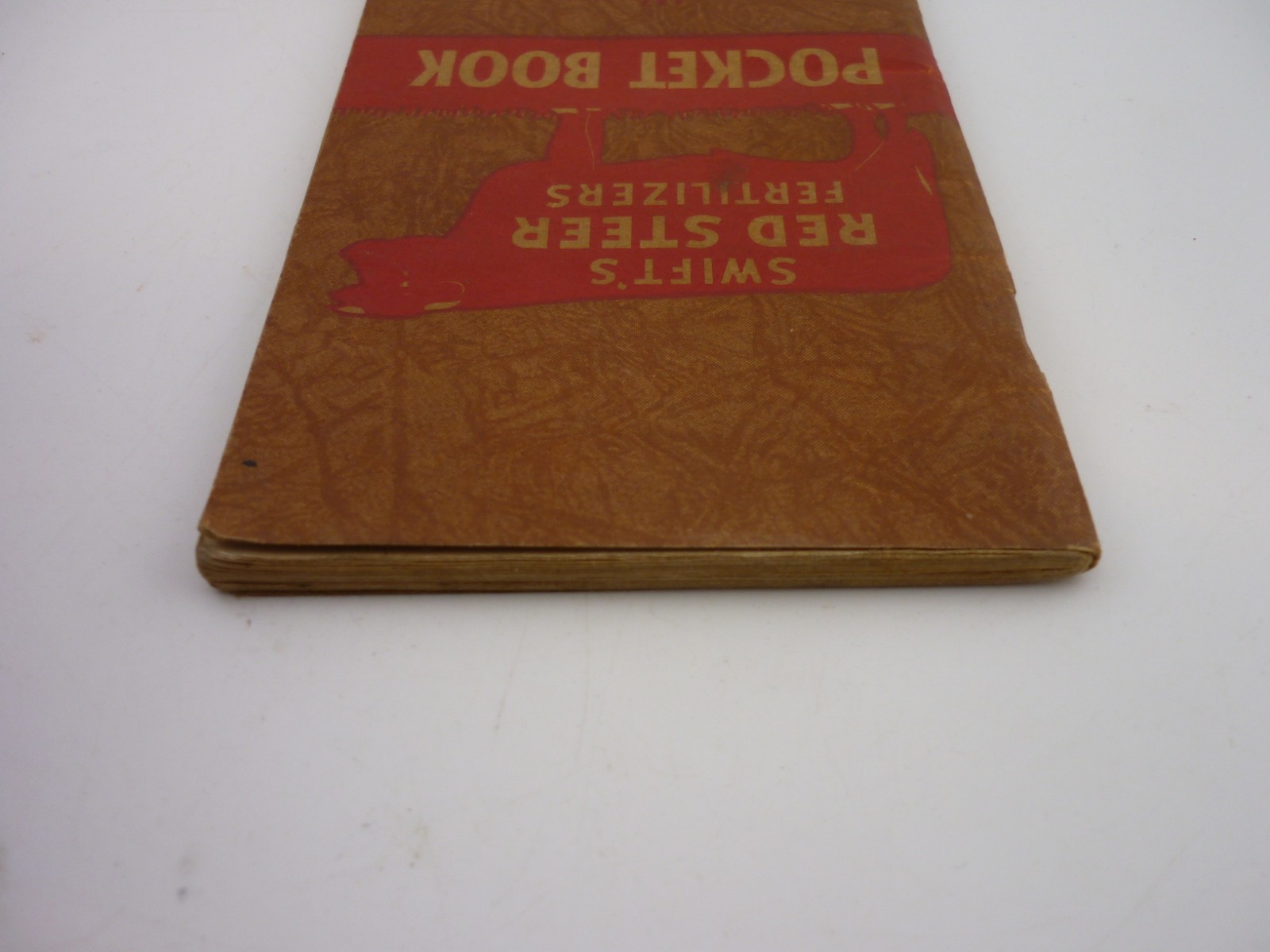 1946 Swift’s Red Steer Fertilizers Pocket Book Farm Advertising Memorandum