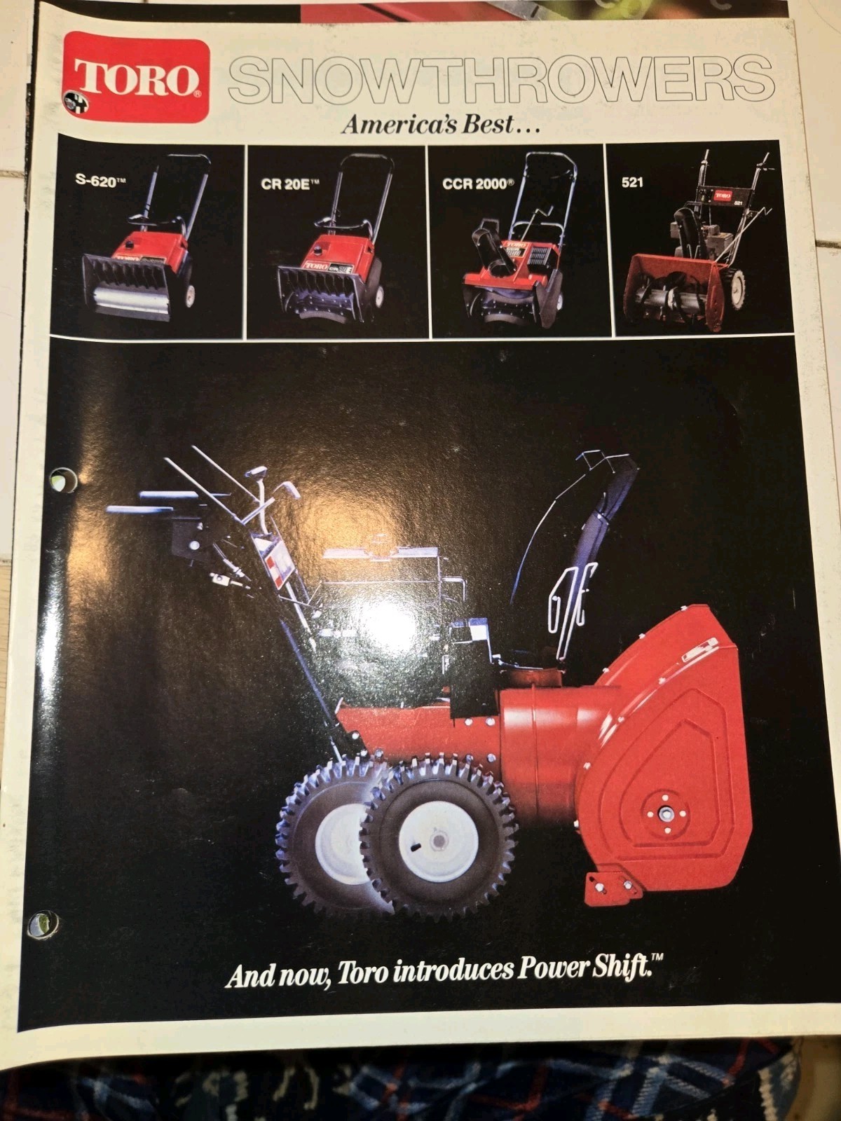 1987 TORO DEALERSHIP ADVERTISING 1987 FULL LINE MOWERS SNOW THROWER TRIMMERS ++