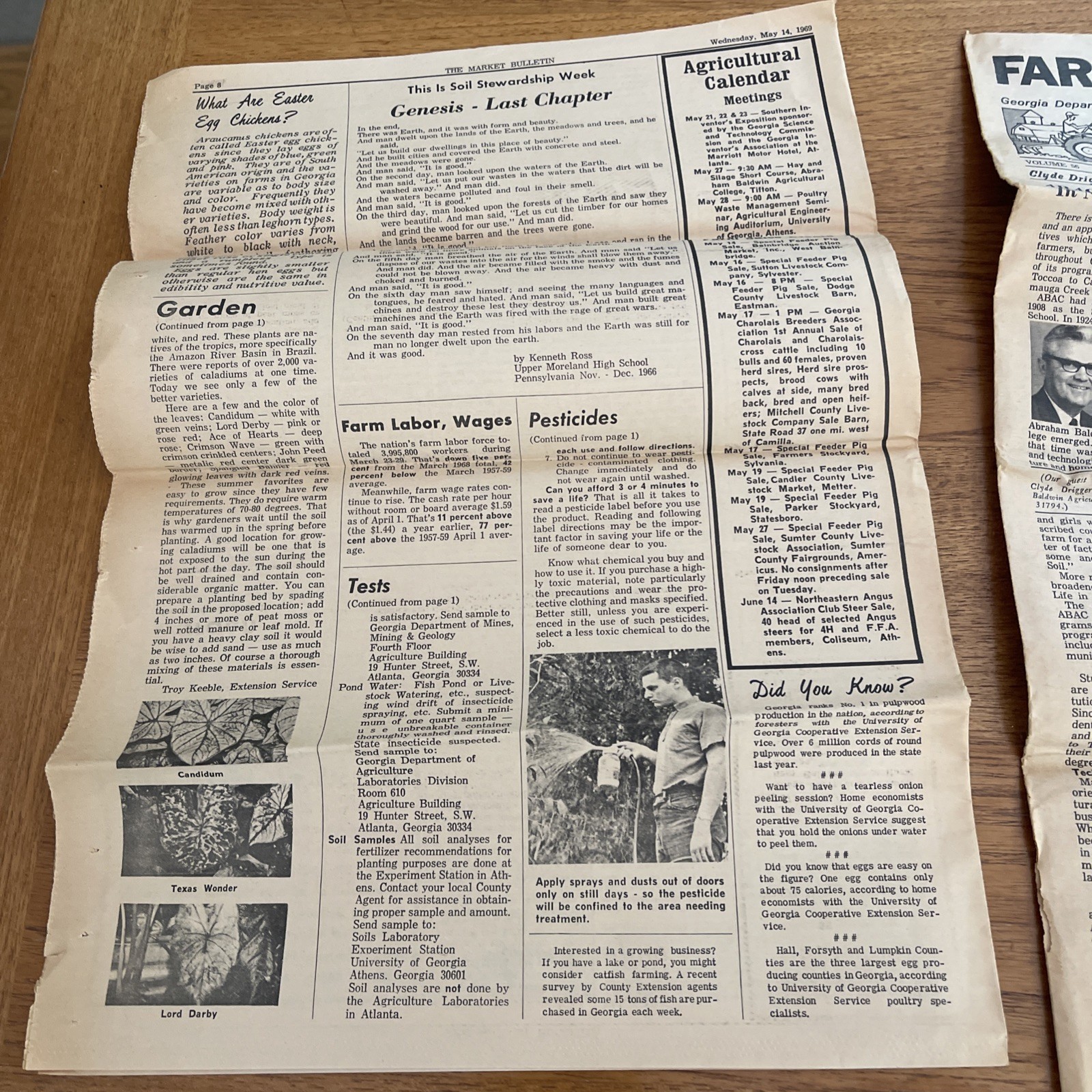 Farmers Almanacs 1968, 1969 2011 , Farmers & Consumers Market Bulletin 1969 1970