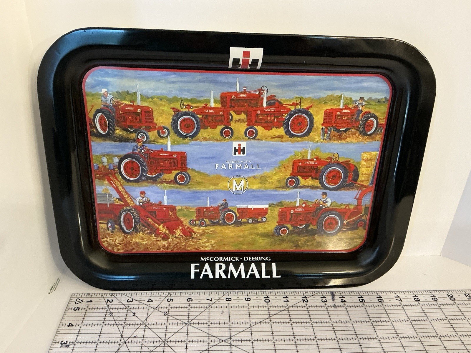 McCORMICK-DEERING FARMALL M TRACTORS SERVICING METAL TRAY “WISH LIST”