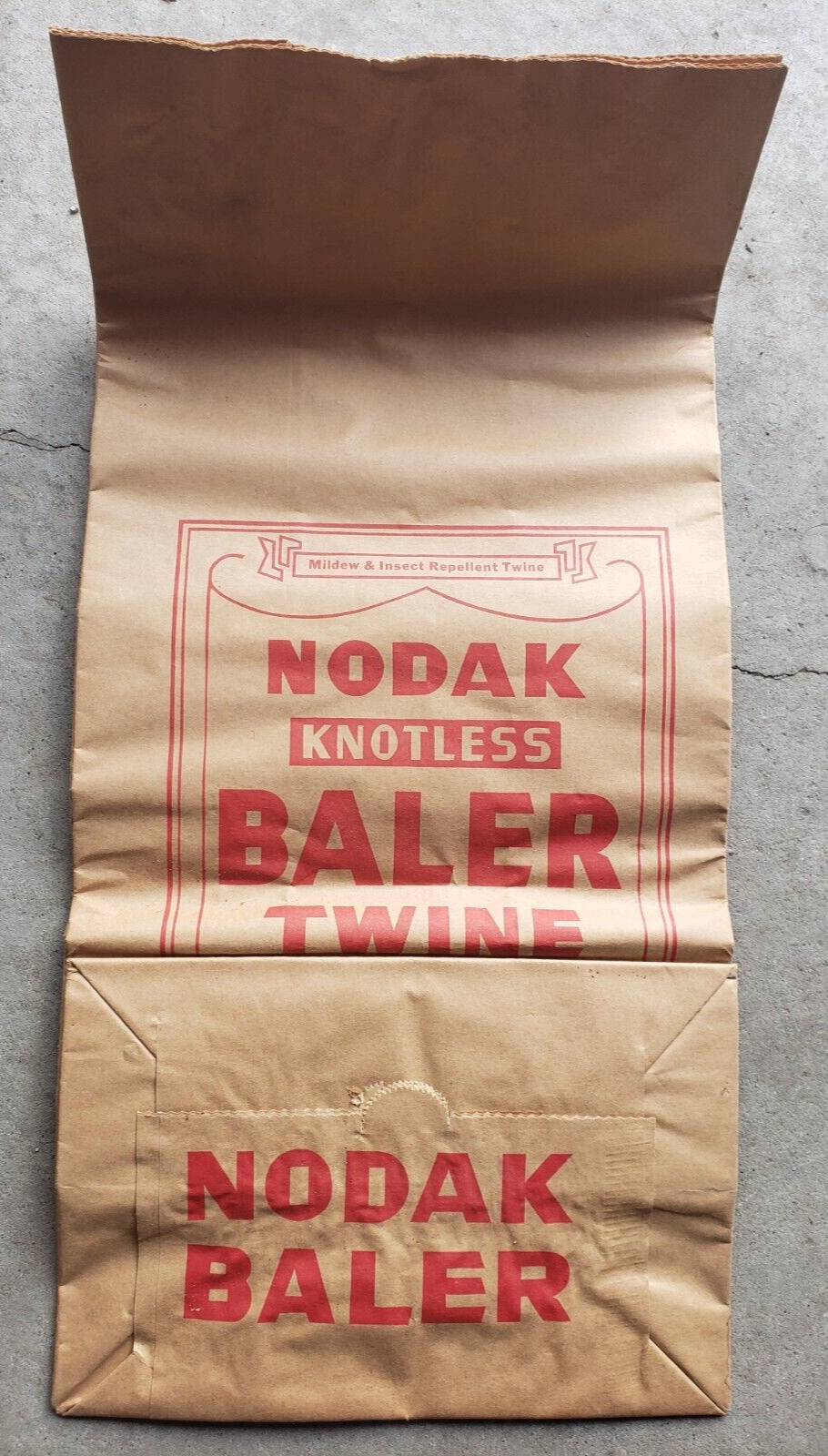 NoDak Knotless Baler Twine Bag Twine Manufactured at State Penitentiary