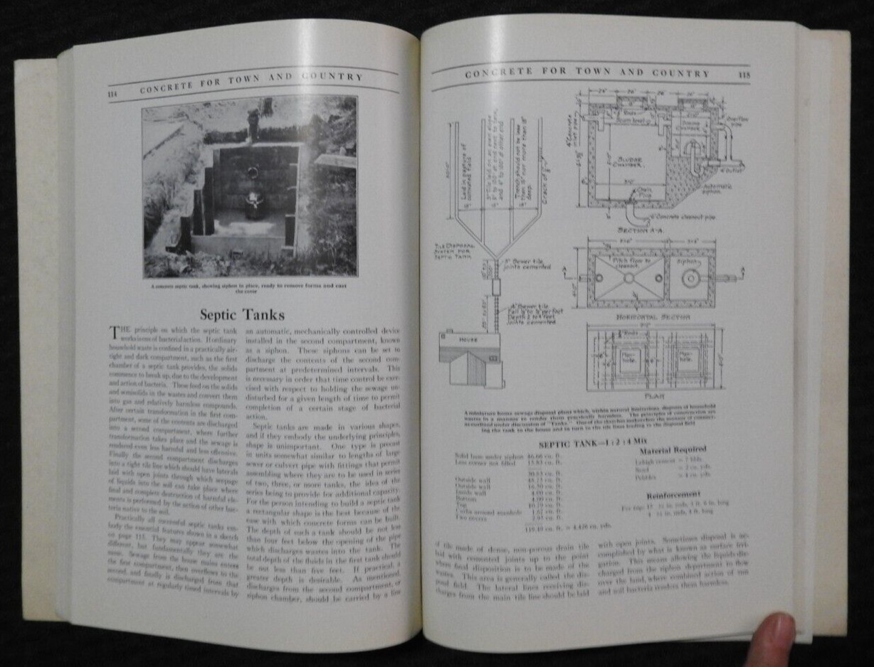 1922 Lehigh Cement Company “Concrete for Town & Country” Allentown PA Catalog