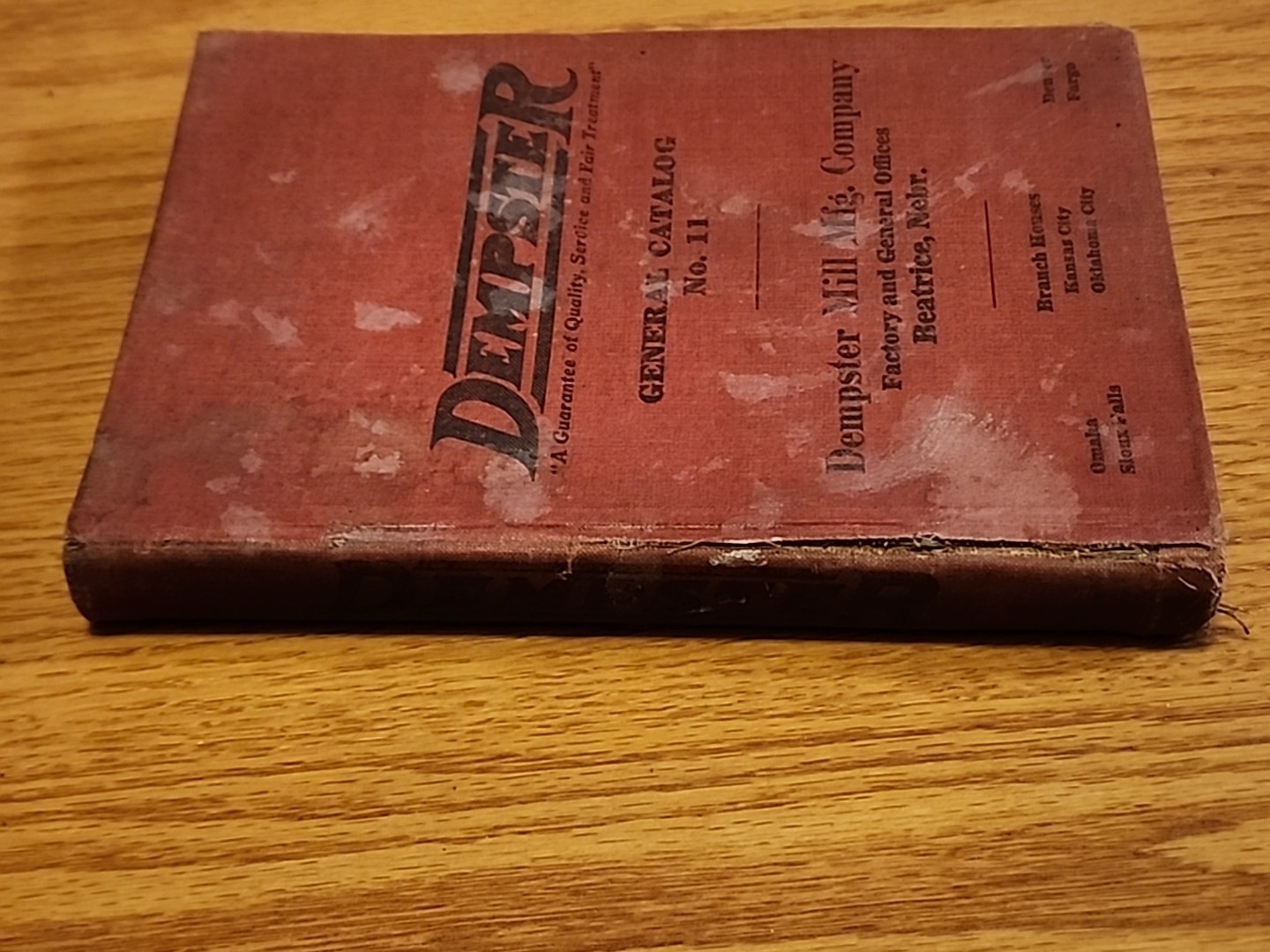 Vintage 1922 Dempster Mill Catalog 11 Windmill Pump Tank Engines Beatrice NE