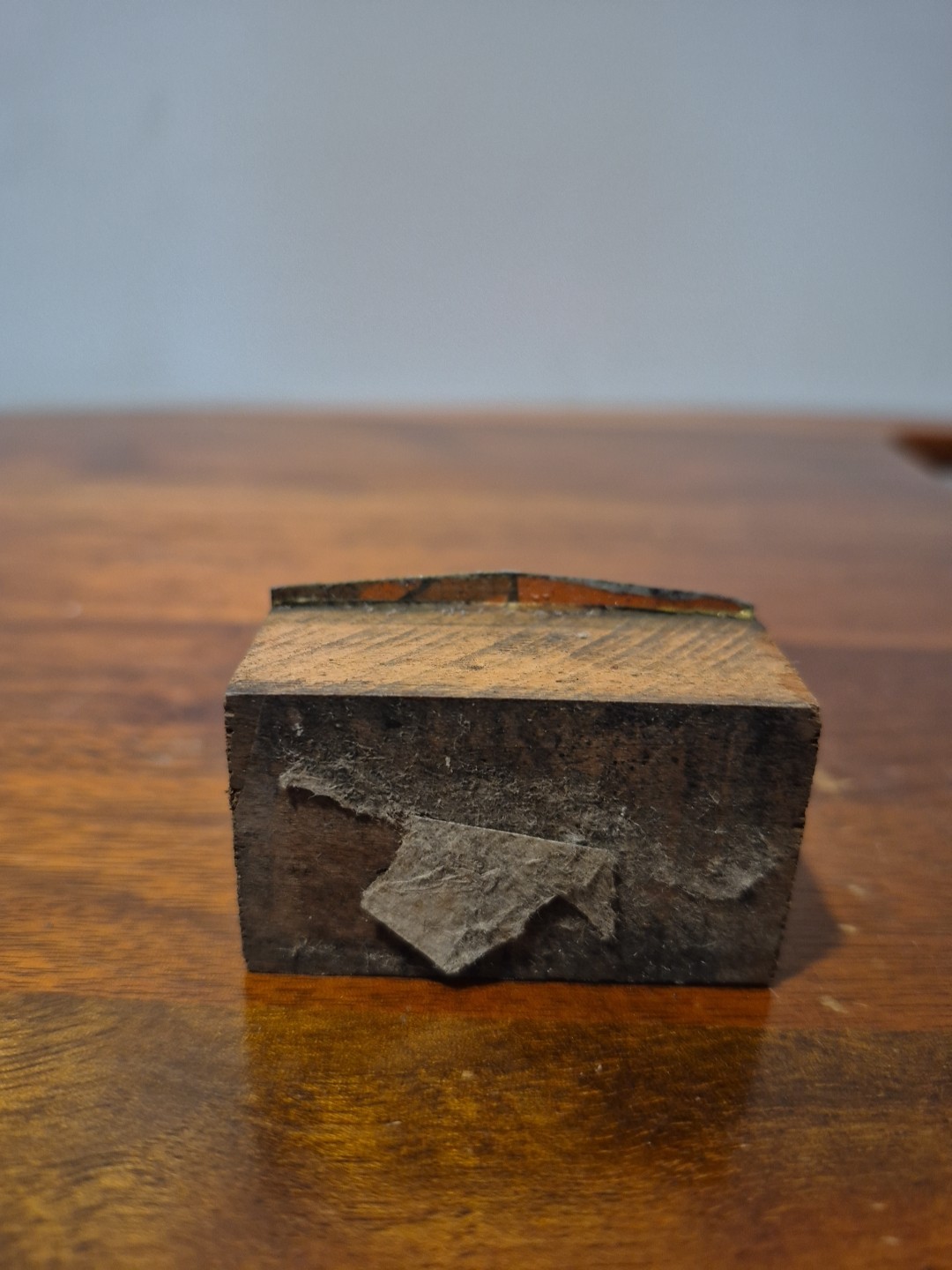 Vintage, Bulldozer Printing Press Block, 2″x1-1/8″x7/8″