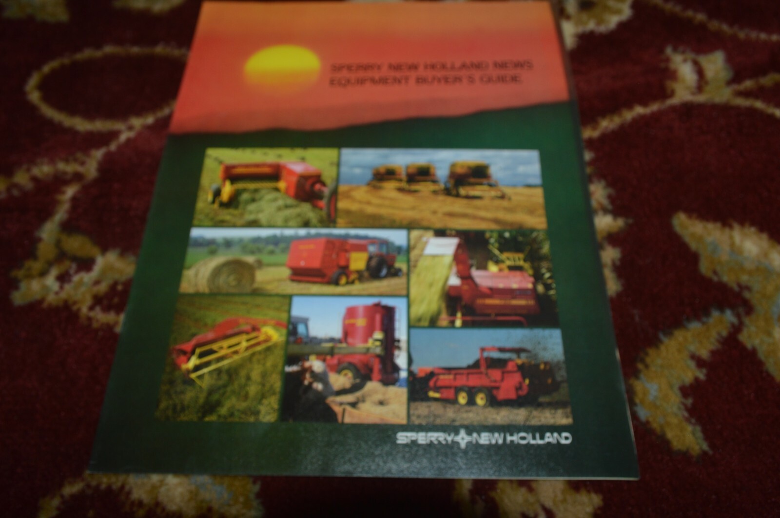 New Holland Buyers Guide For 1984 Brochure BASE