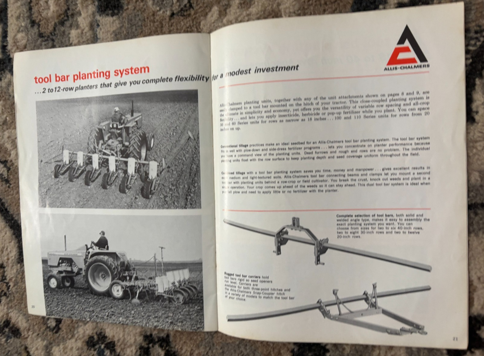 Allis Chalmers Planting Systems For 1967 Brochure DCPA26