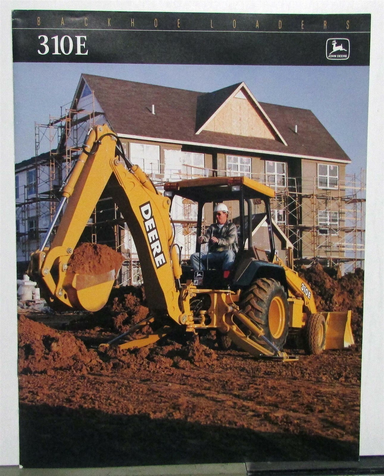 1999 John Deere 310E Backhoe Loader Specifications Construction Brochure